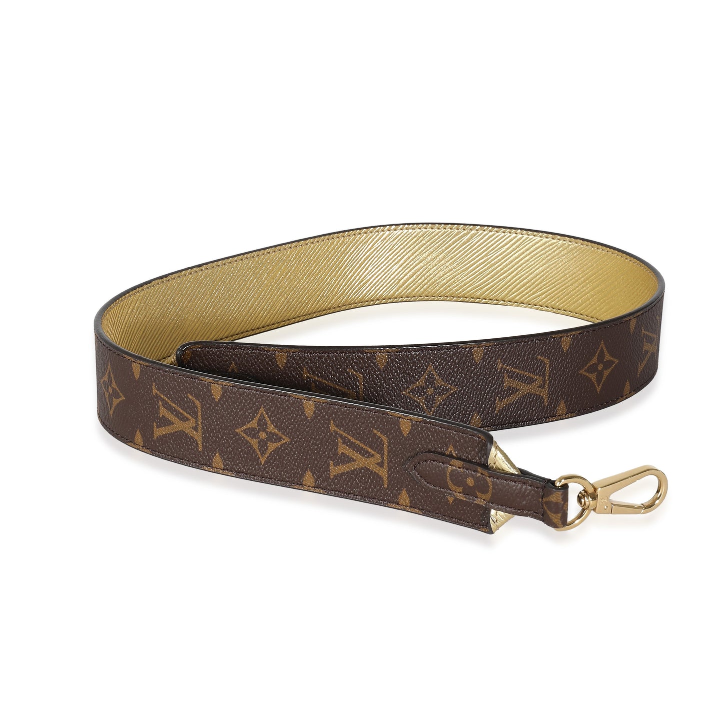 Louis Vuitton Louis Vuitton Gold Epi Monogram Canvas Bandouliere Strap