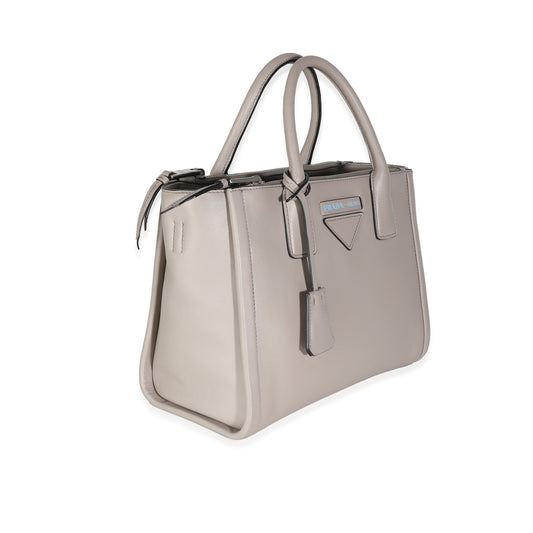 Luxury PradaGrey Grace Calfskin Lux Concept Tote