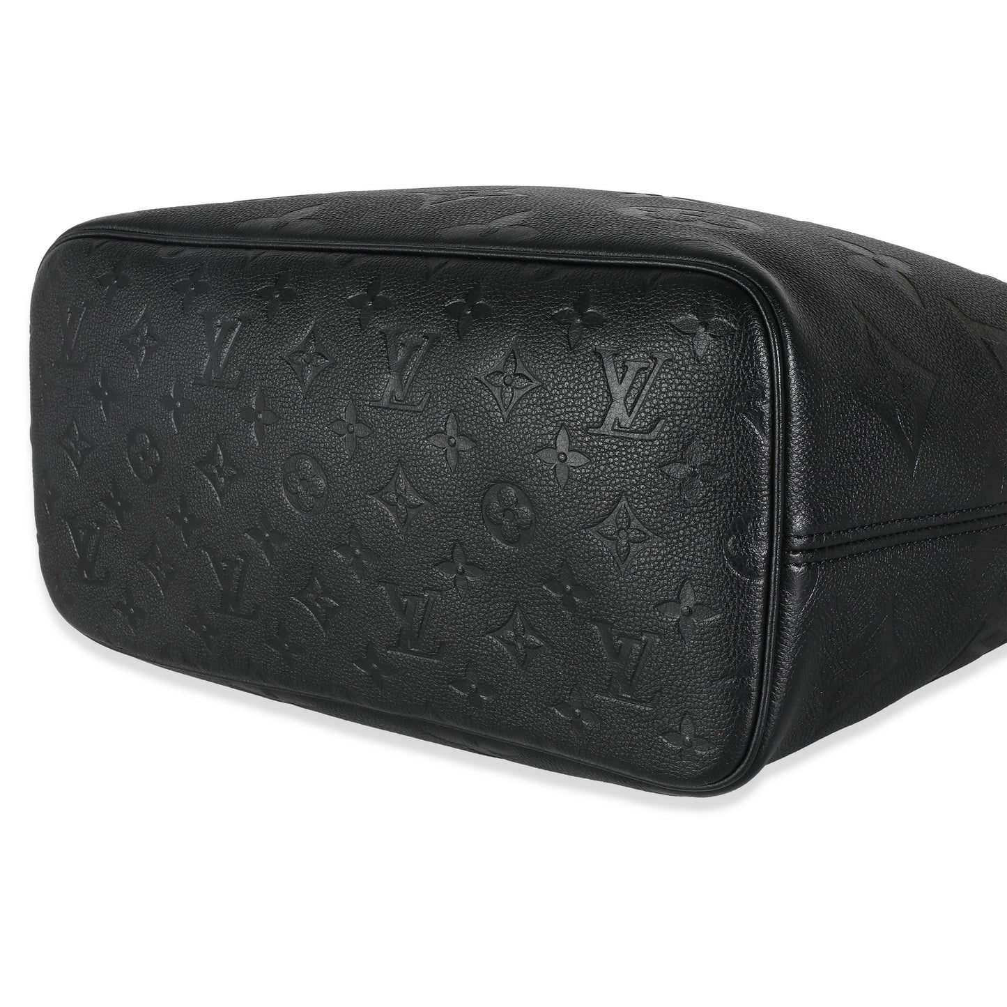 Louis Vuitton Black Giant Monogram Empreinte Neverfull MM
