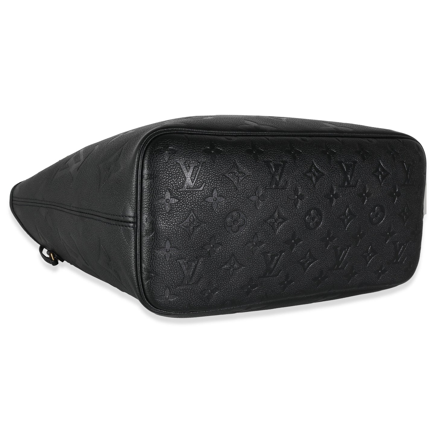 Louis Vuitton Black Giant Monogram Empreinte Neverfull MM