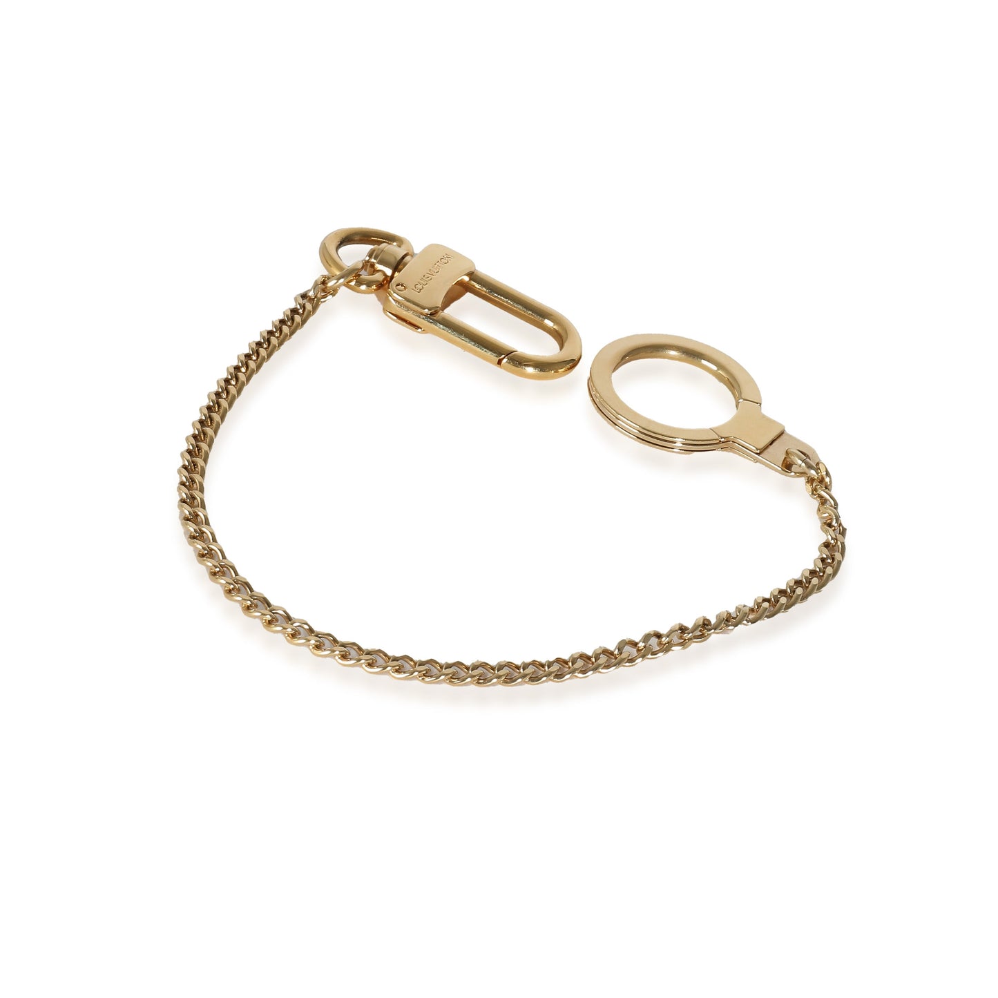 Louis Vuitton Louis Vuitton Gold Metal Bag Extender Key Chain