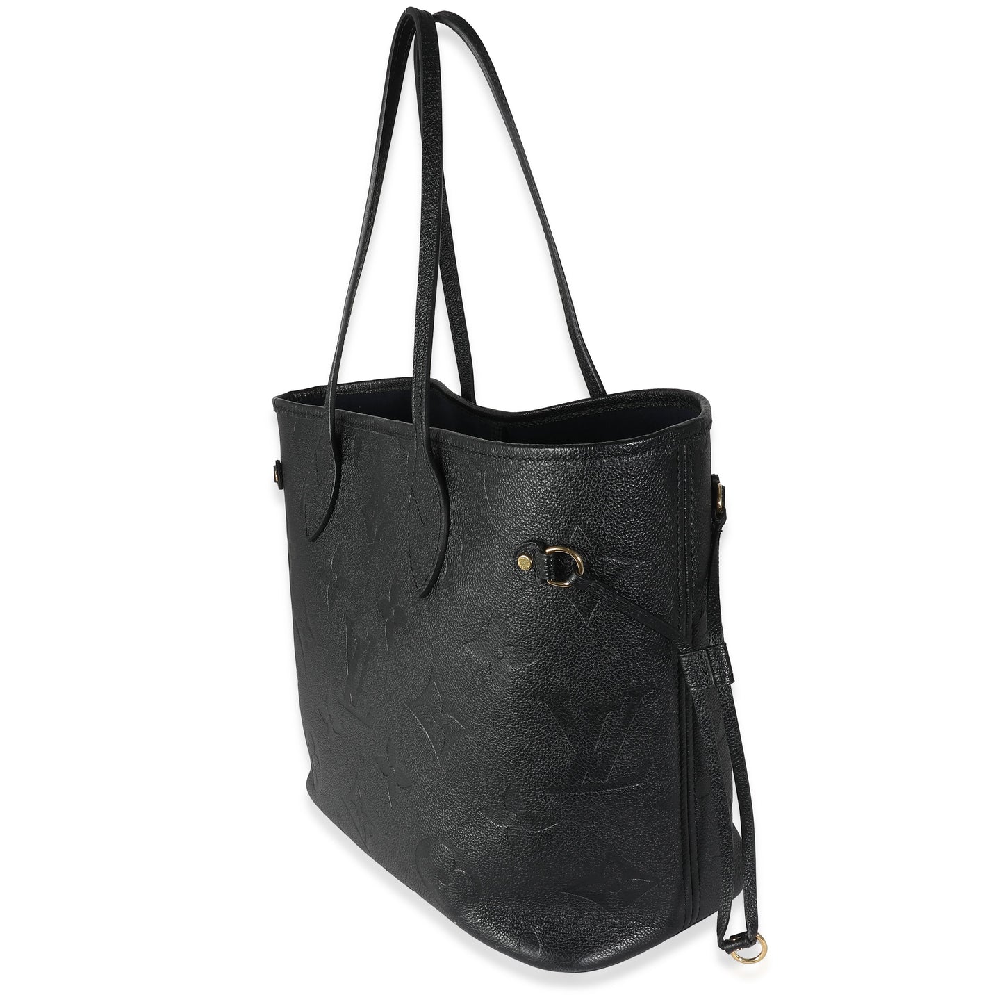 Louis Vuitton Louis Vuitton Black Empreinte Neverfull MM