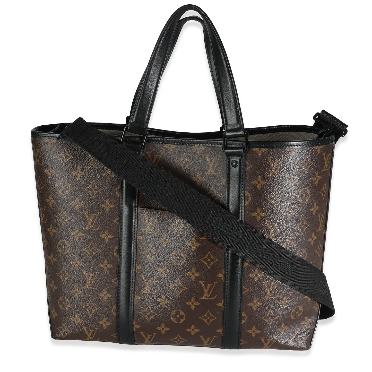 Louis Vuitton Louis Vuitton Monogram Macassar Canvas Weekend Tote
