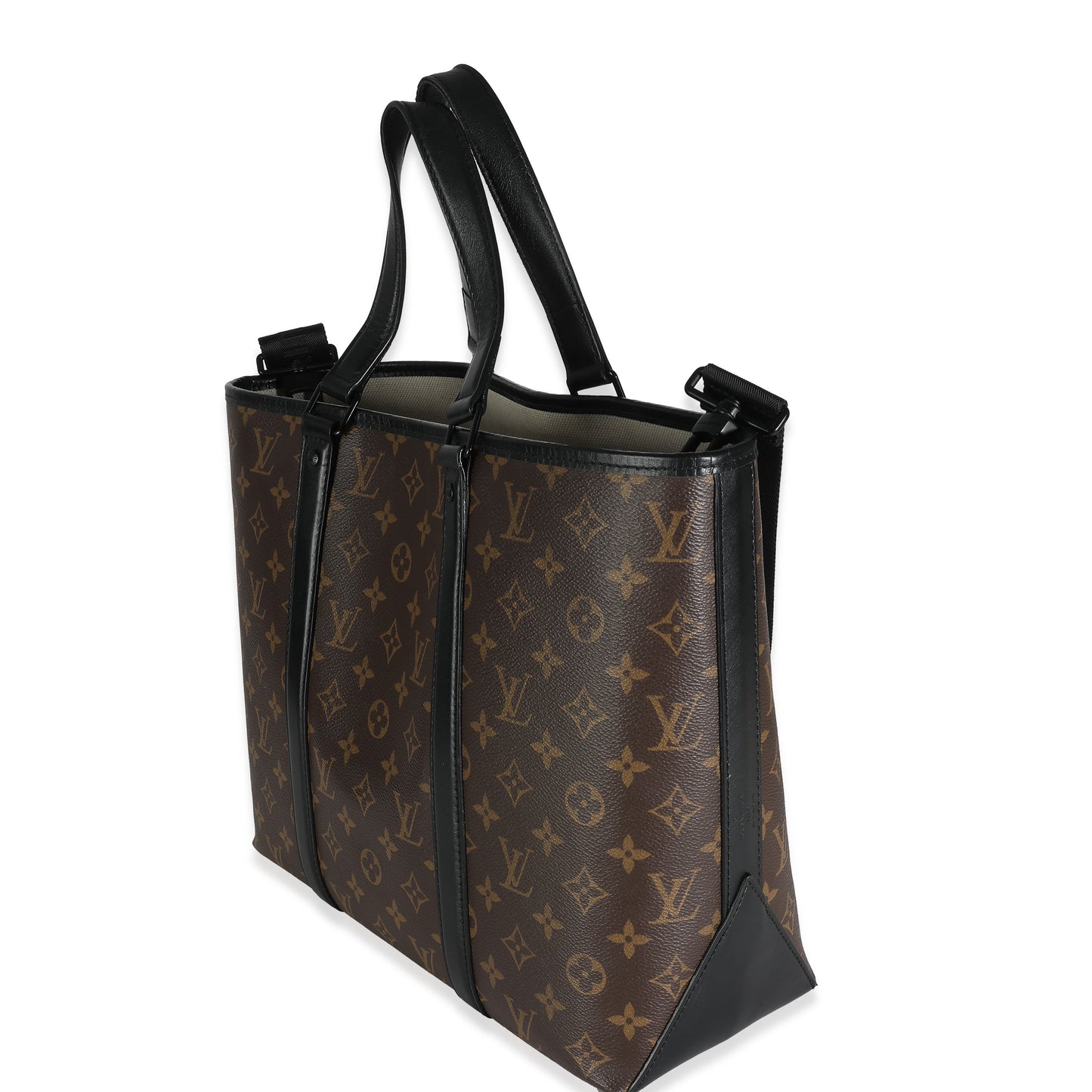 Louis Vuitton Louis Vuitton Monogram Macassar Canvas Weekend Tote