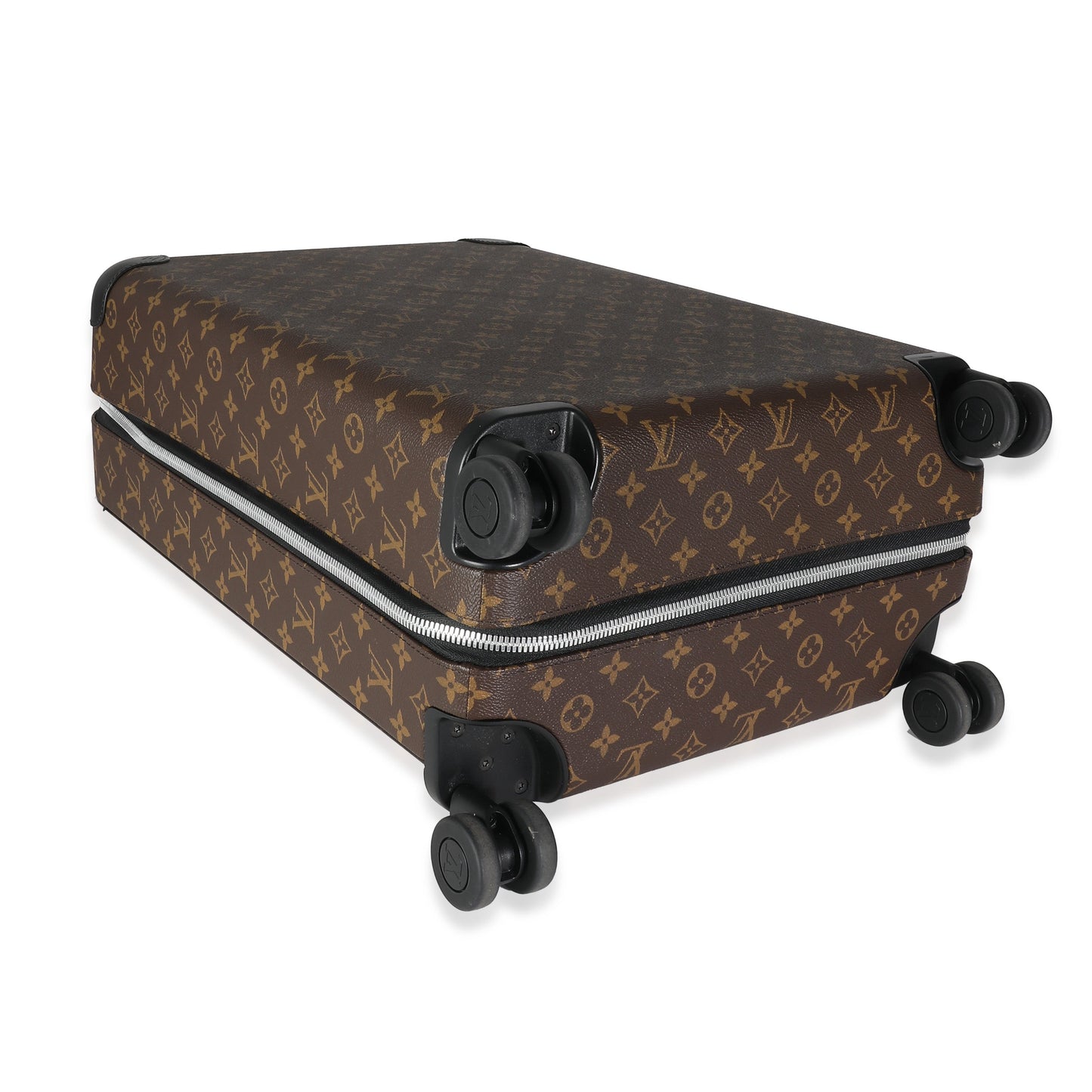Louis Vuitton Black Monogram Macassar Canvas Horizon 55