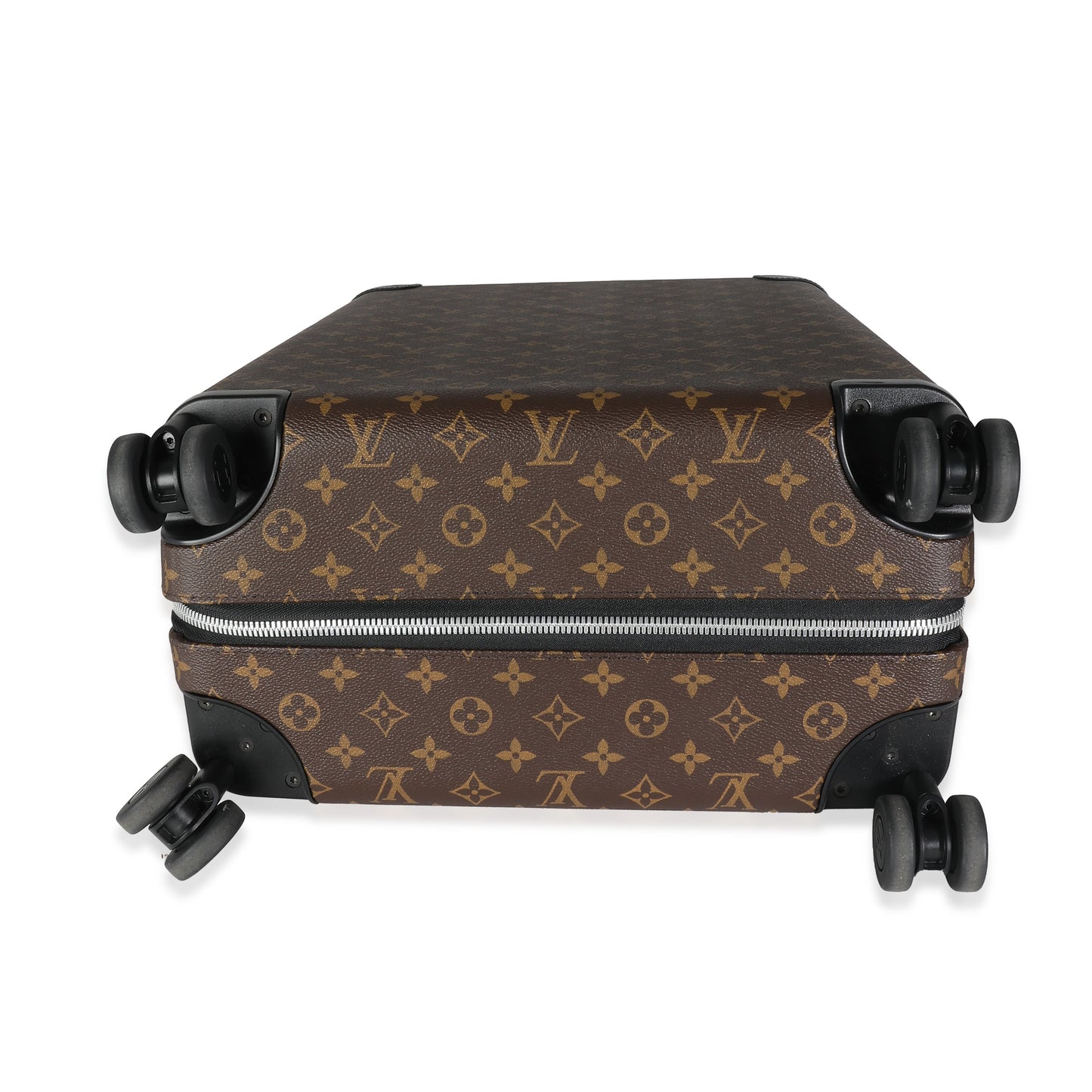 Louis Vuitton Black Monogram Macassar Canvas Horizon 55