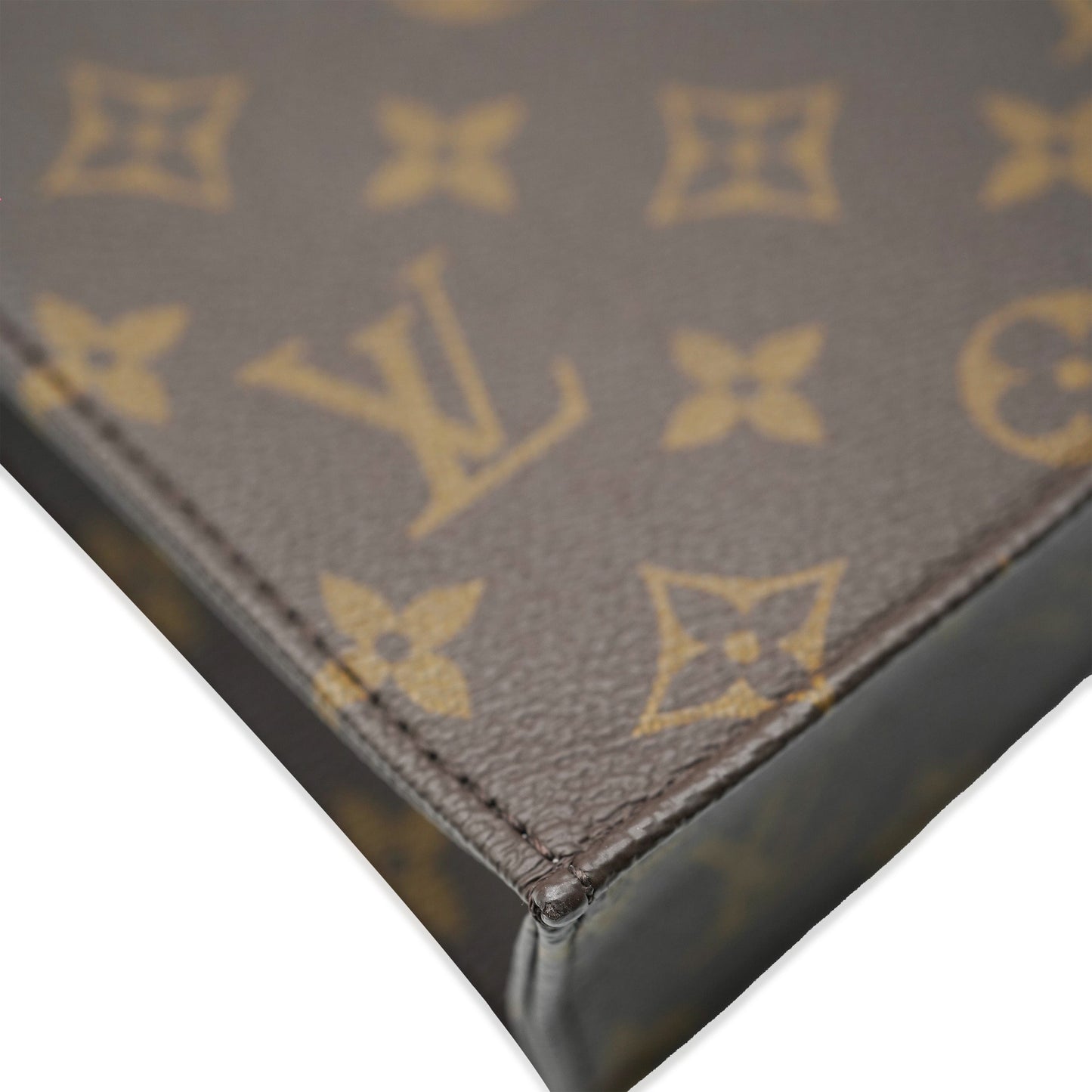 Louis Vuitton Brown Monogram Canvas Petit Sac Plat