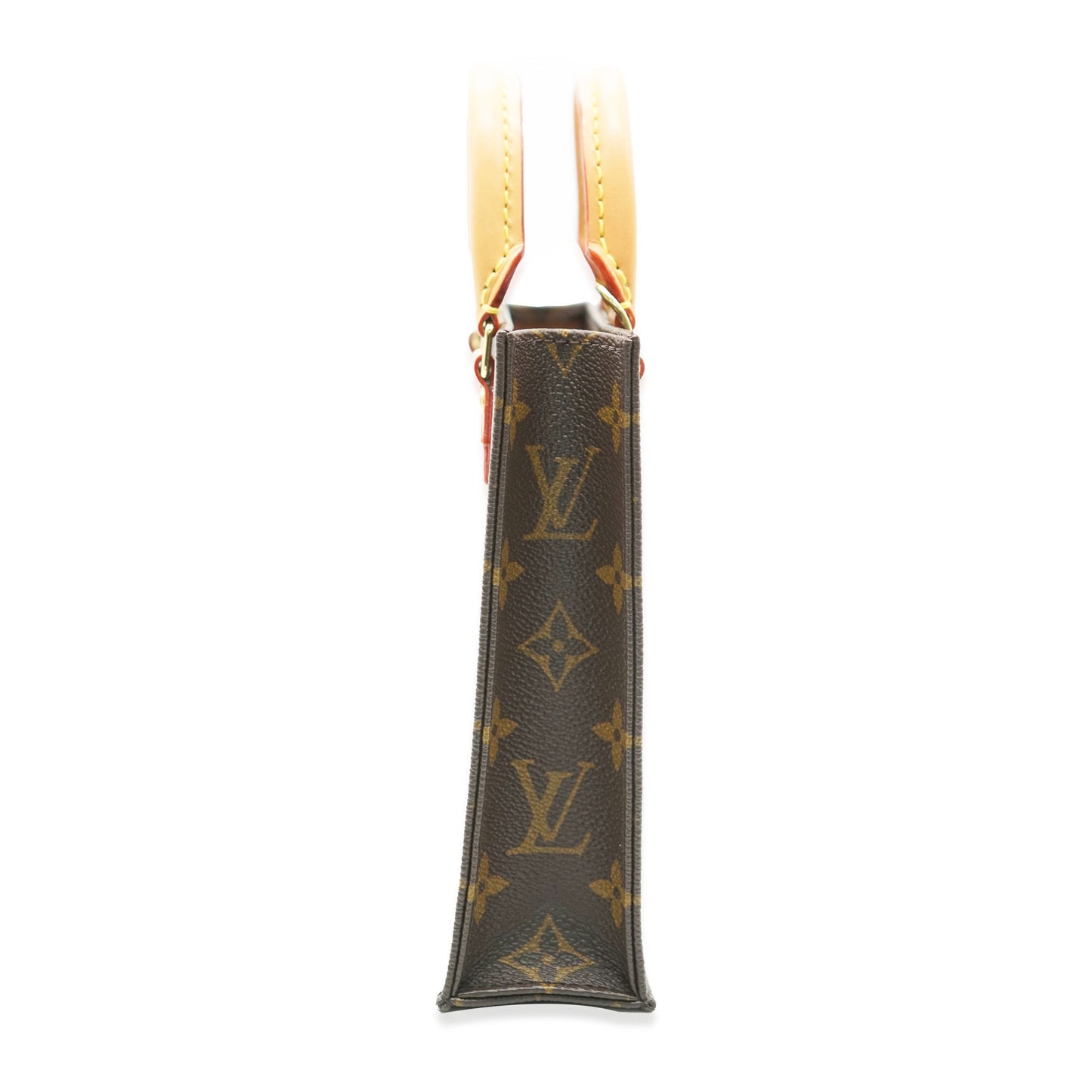 Louis Vuitton Brown Monogram Canvas Petit Sac Plat