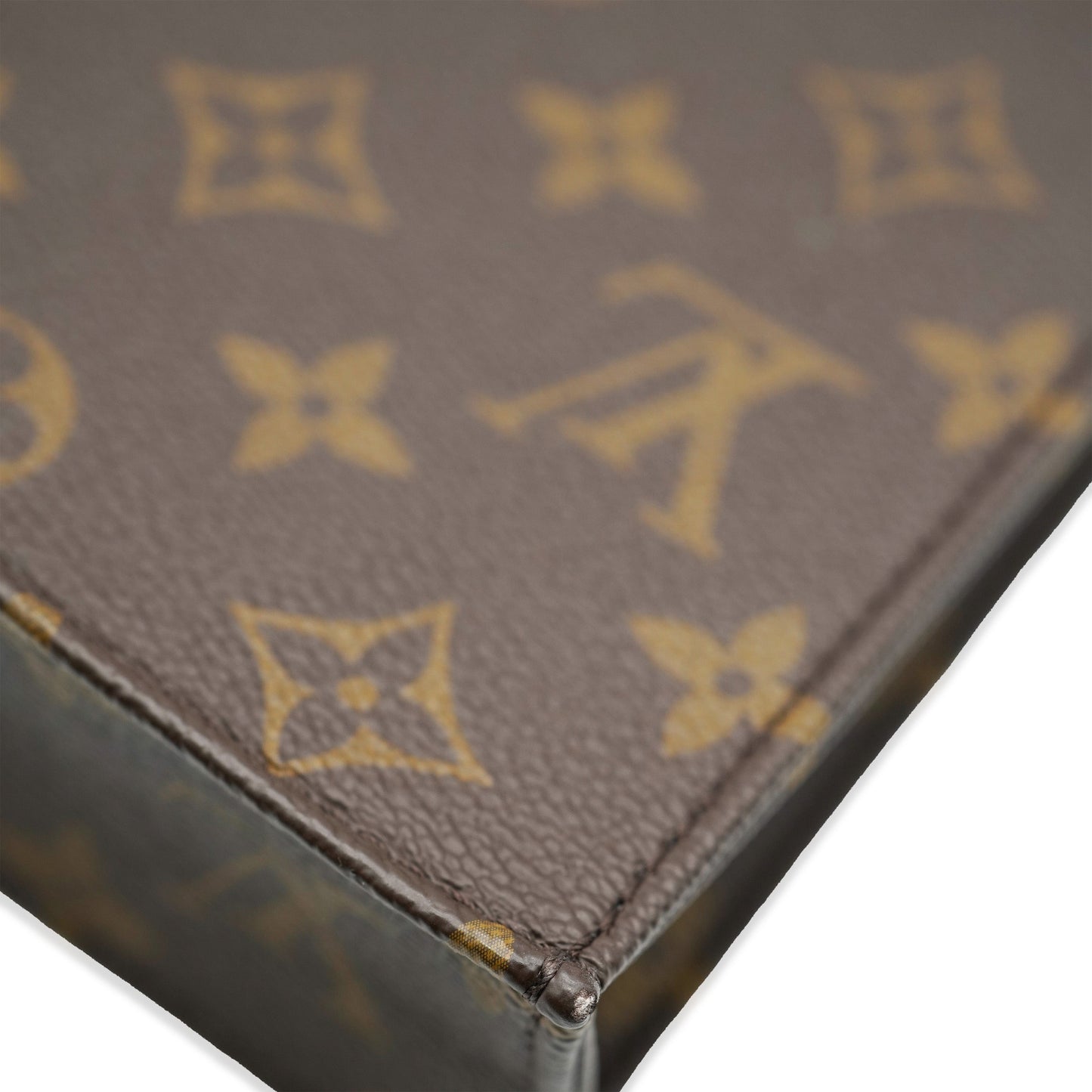 Louis Vuitton Brown Monogram Canvas Petit Sac Plat