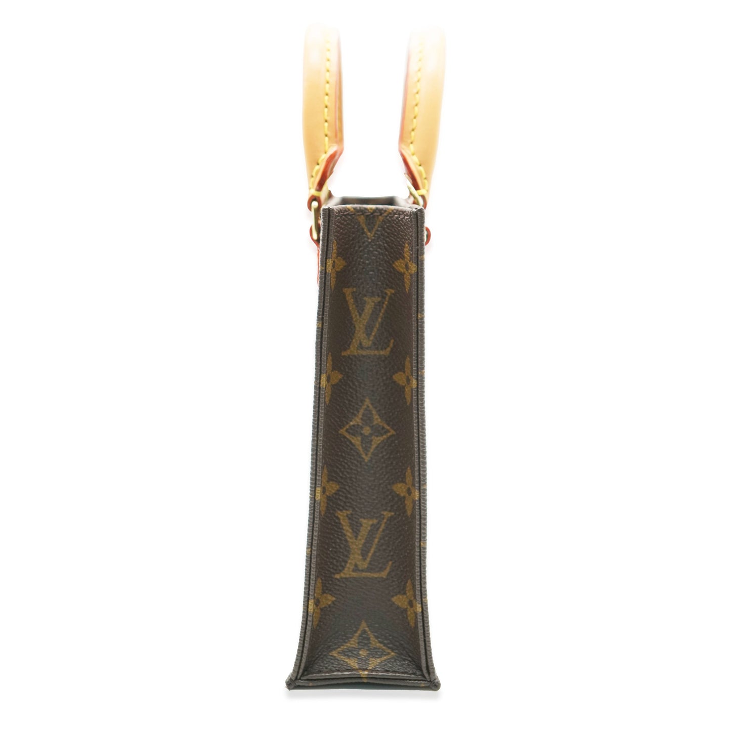Louis Vuitton Brown Monogram Canvas Petit Sac Plat