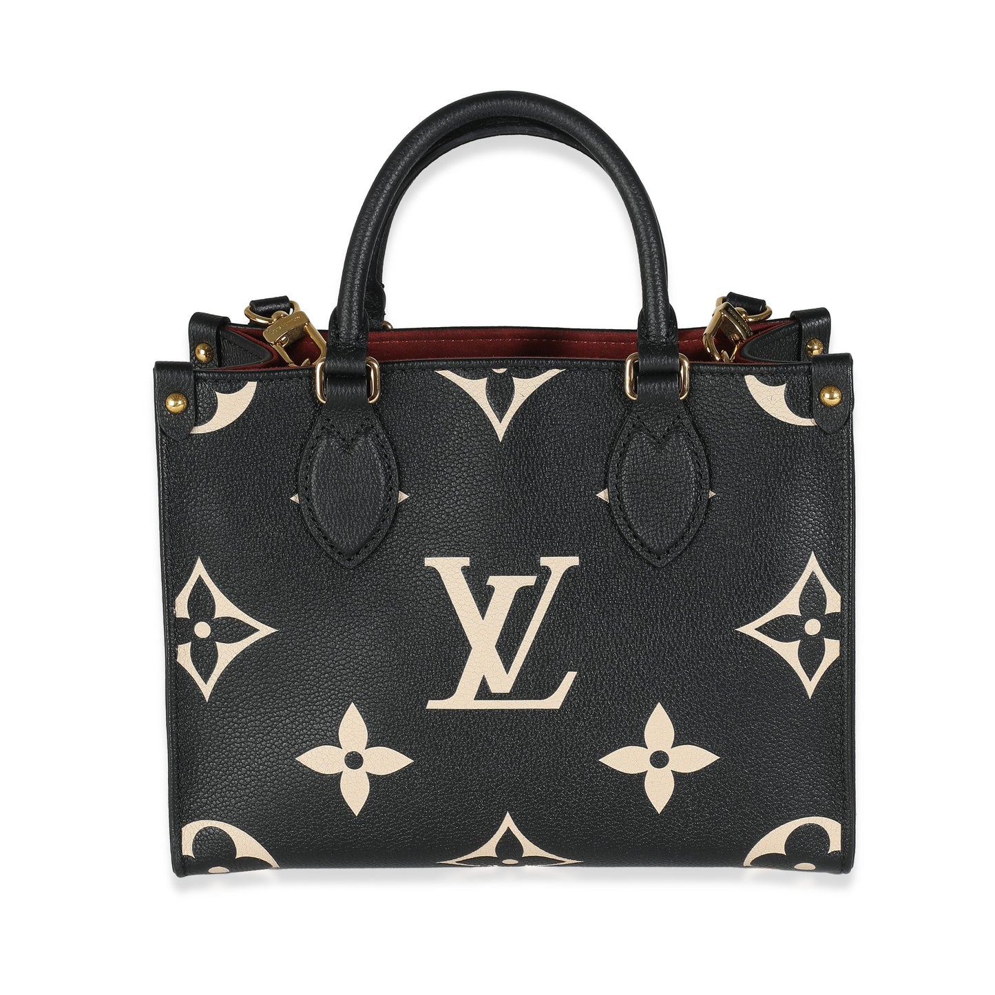 Louis Vuitton Louis Vuitton Black Beige Giant Monogram Empreinte Onthego PM