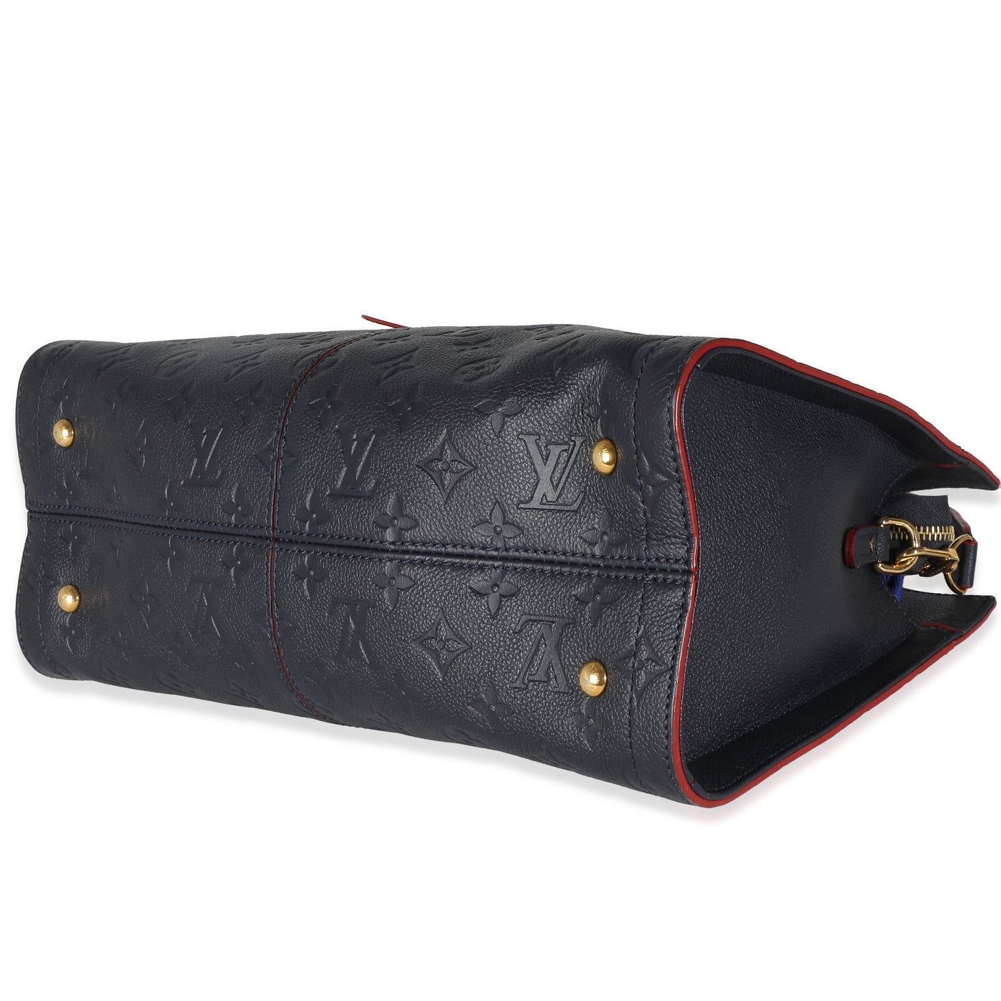 Louis Vuitton Marine Rouge Monogram Empreinte Sully MM