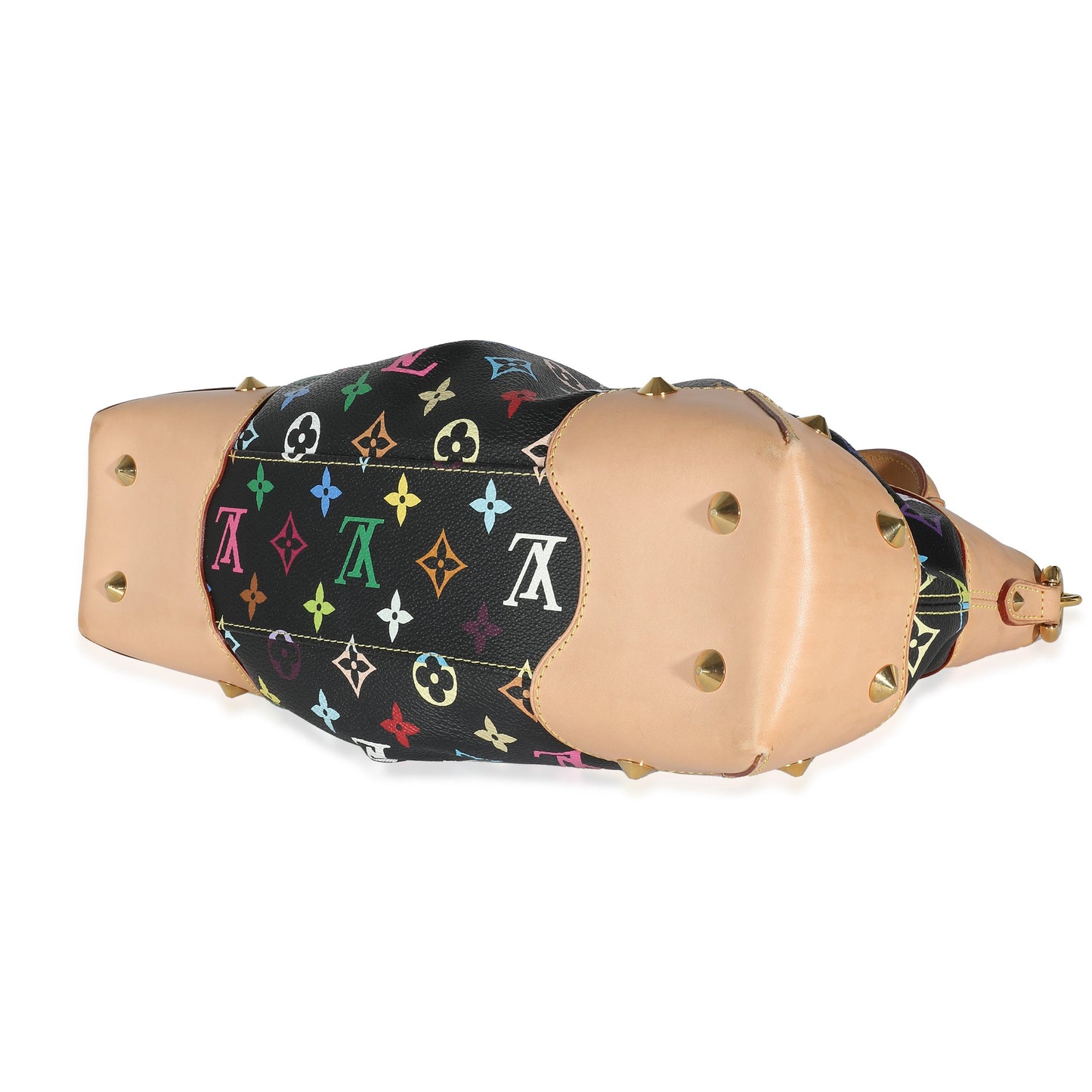 Louis Vuitton x Takashi Murakami Black Multicolor Monogram Canvas Judy MM