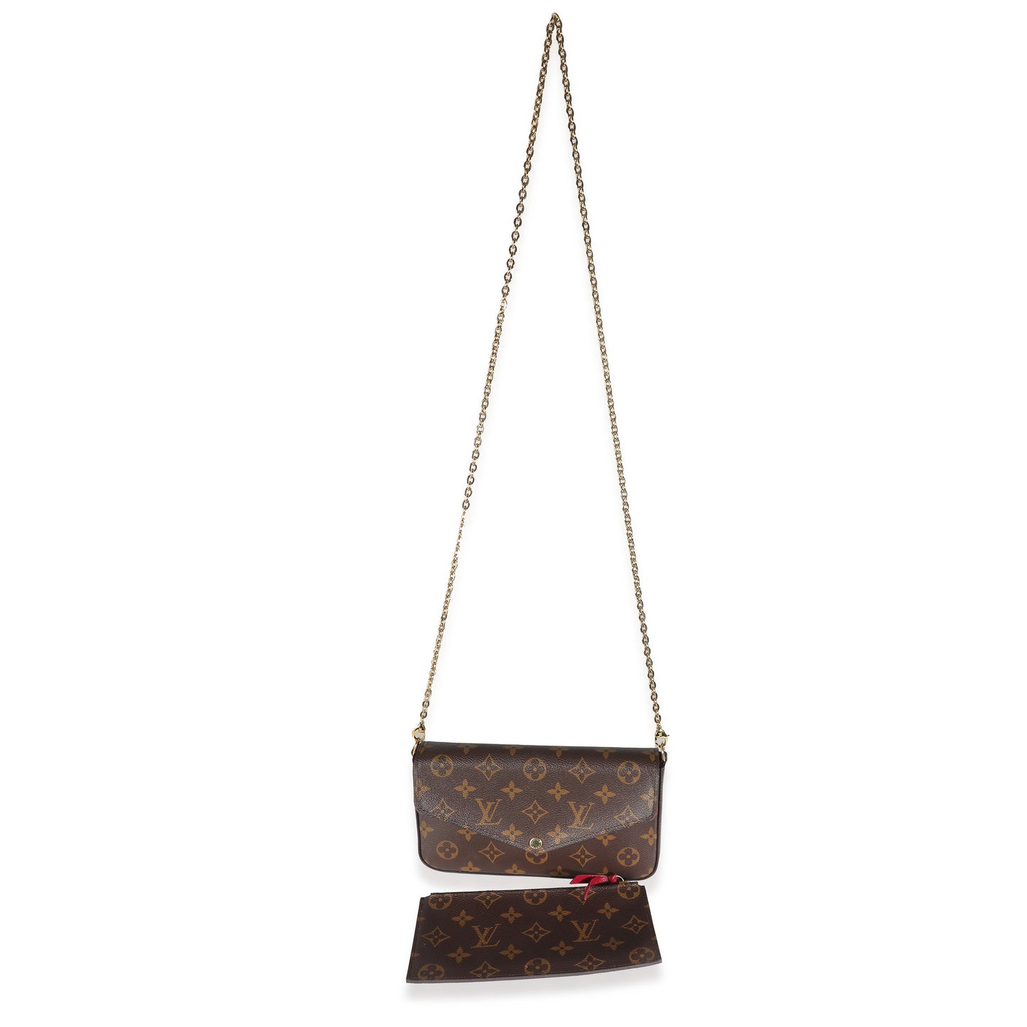 Louis Vuitton Louis Vuitton Fuchsia Monogram Canvas Felicie Pochette