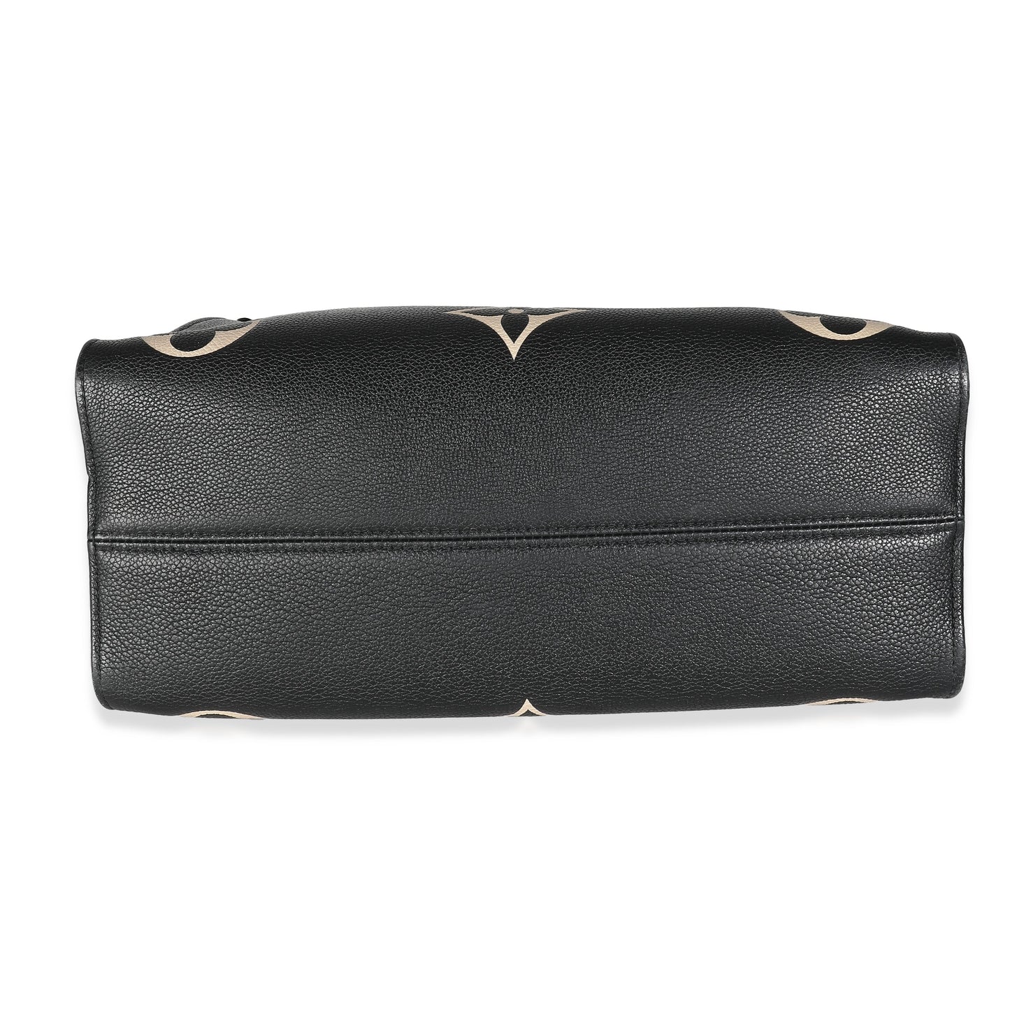 Louis Vuitton Black Beige Monogram Giant Empreinte Onthego MM