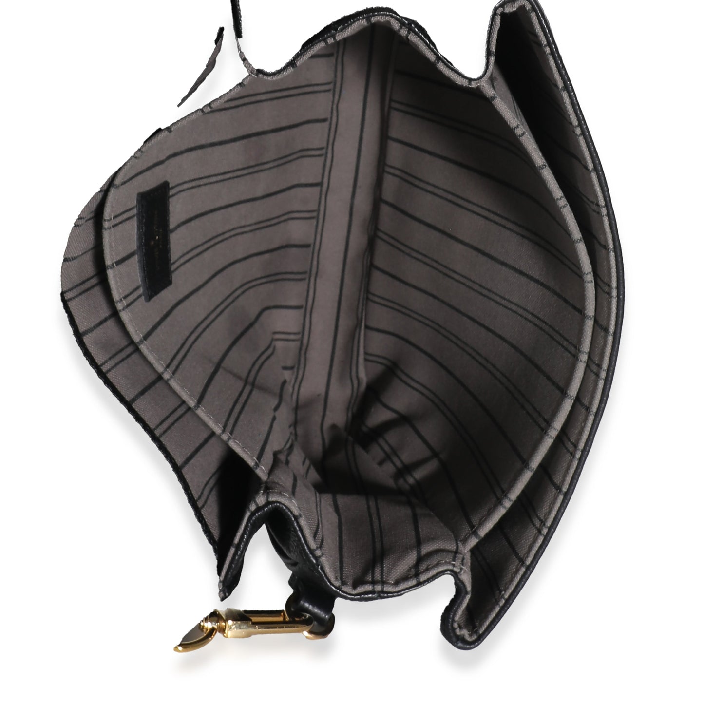 Louis Vuitton Black Empreinte Pochette Metis