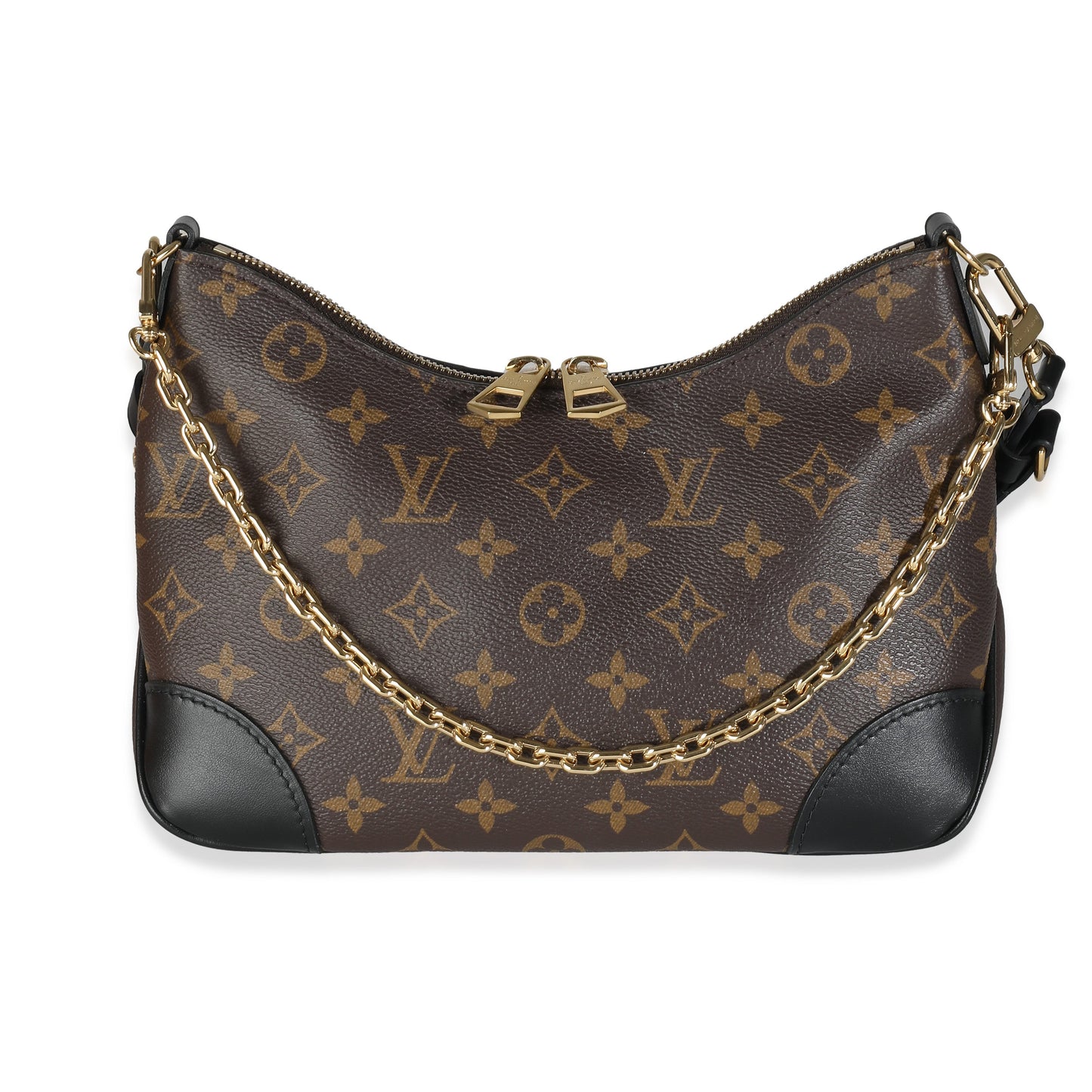 Louis Vuitton Black Monogram Canvas Boulogne