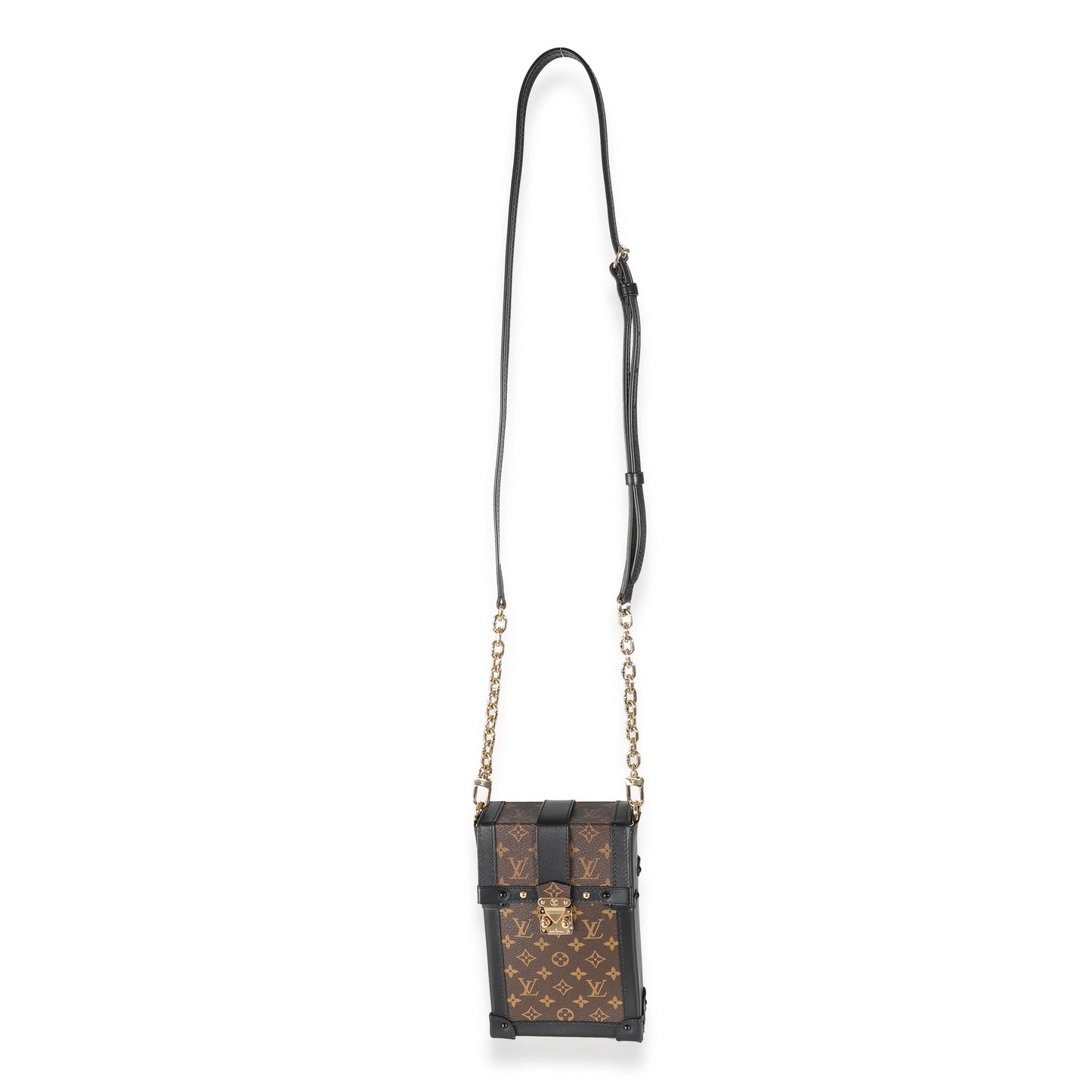 Louis Vuitton Monogram Canvas Vertical Trunk Pochette