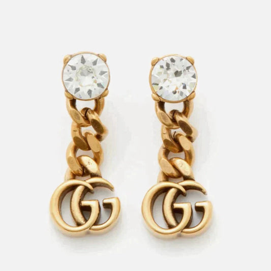 Luxury Gucci GG MARMONT DROP EARRINGS