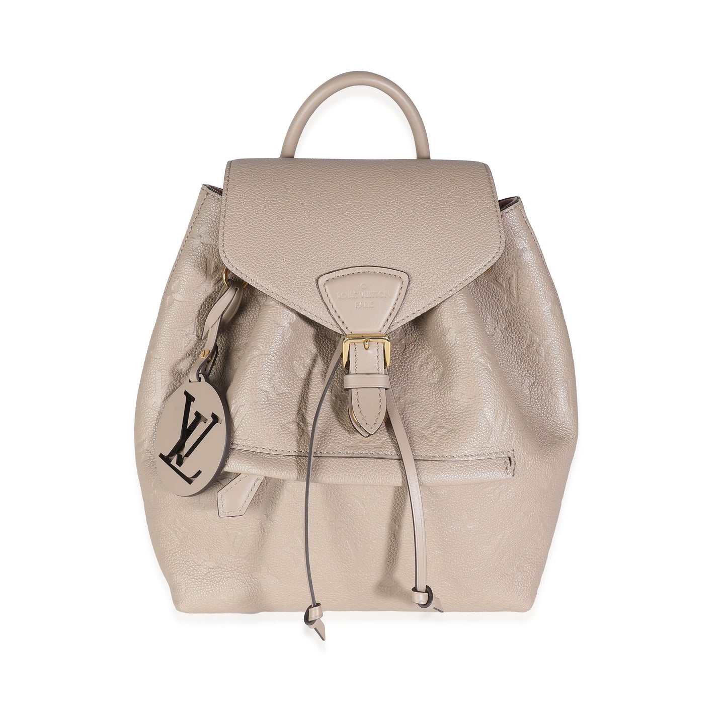 Louis Vuitton Turtledove Monogram Empreinte Montsouris Backpack NM