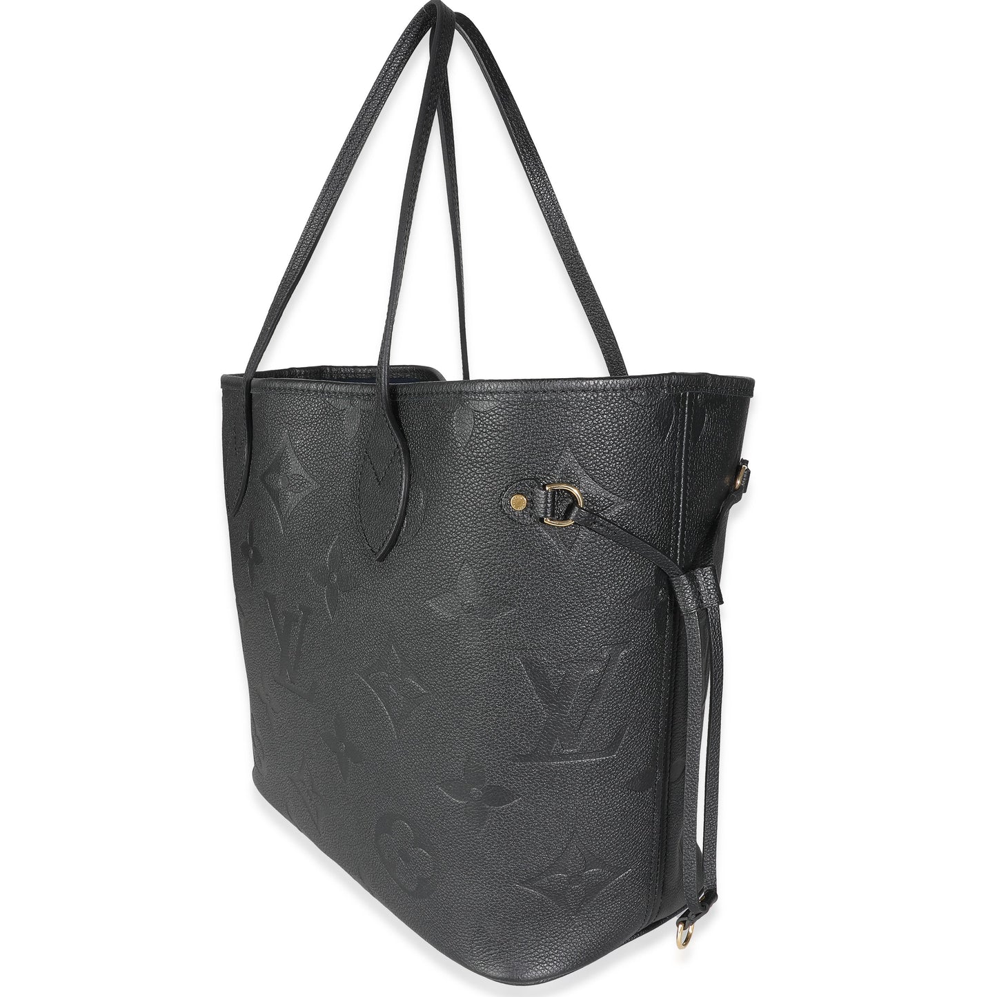 Louis Vuitton Black Monogram Empreinte Neverfull MM