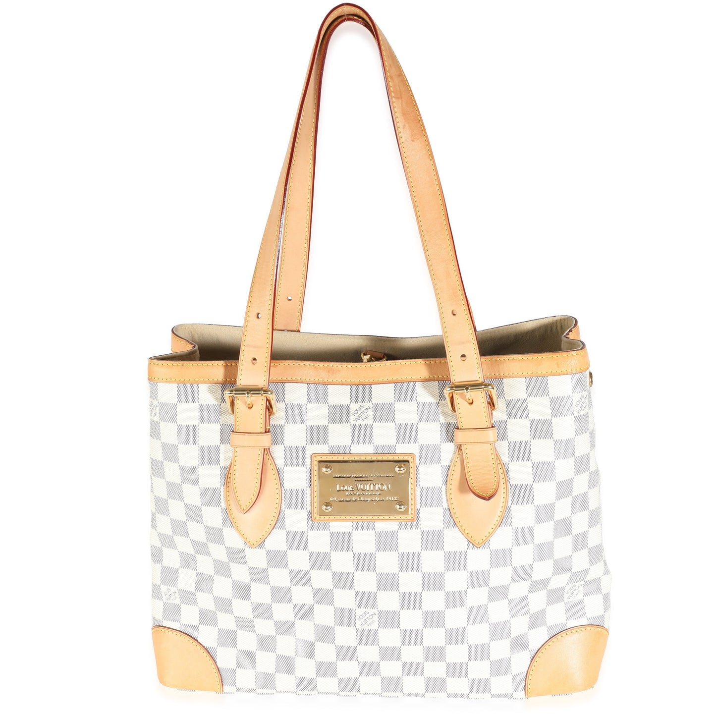 Louis Vuitton Damier Azur Canvas Hampstead MM
