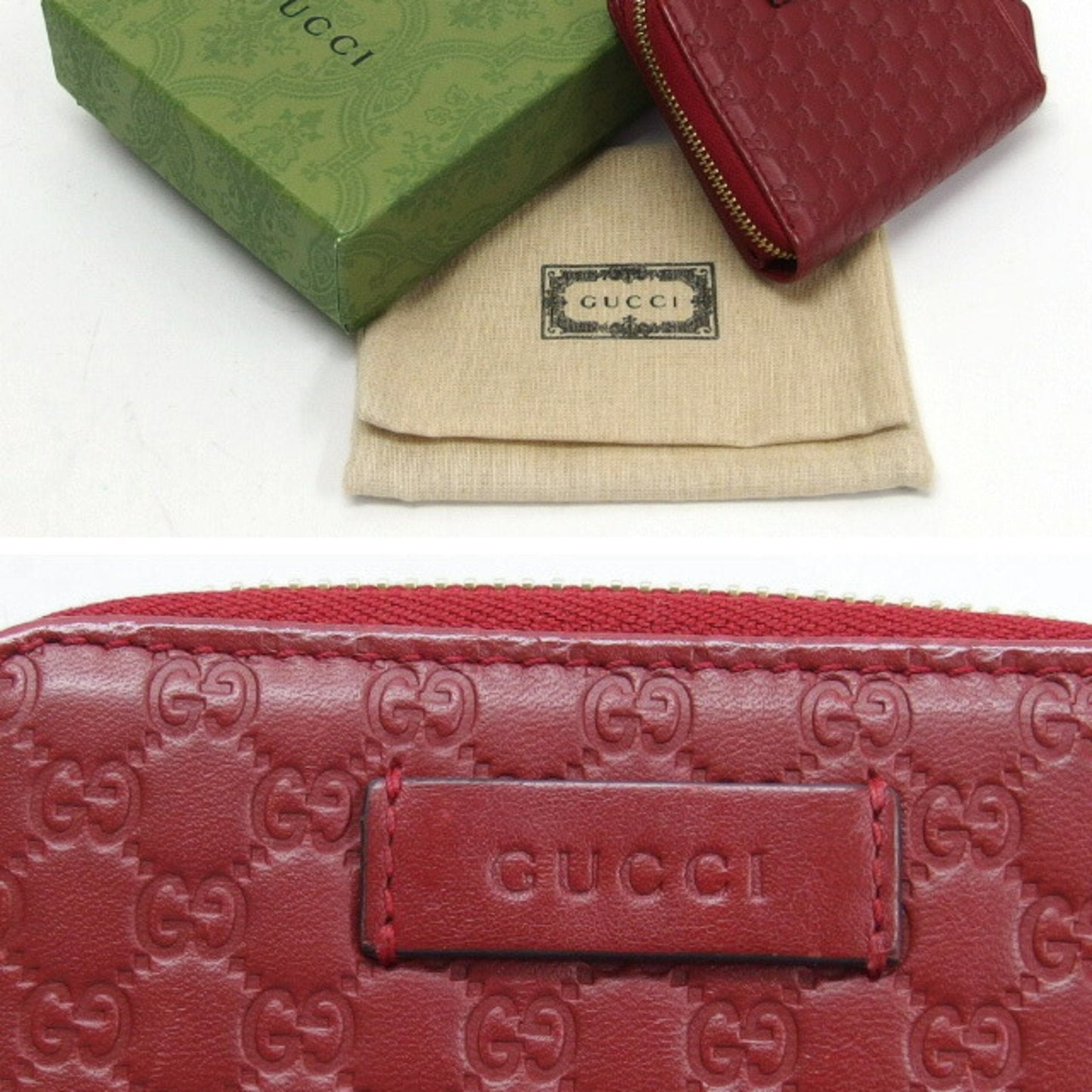 Gucci Micro Guccissima  Exotic Leathers Wallet  ()