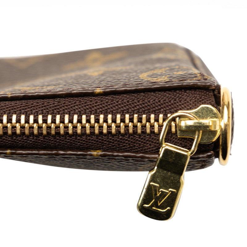 Louis Vuitton Monogram Potch Bucket PM Torch Bag M42238 Brown PVC Leather  Louis Vuitton