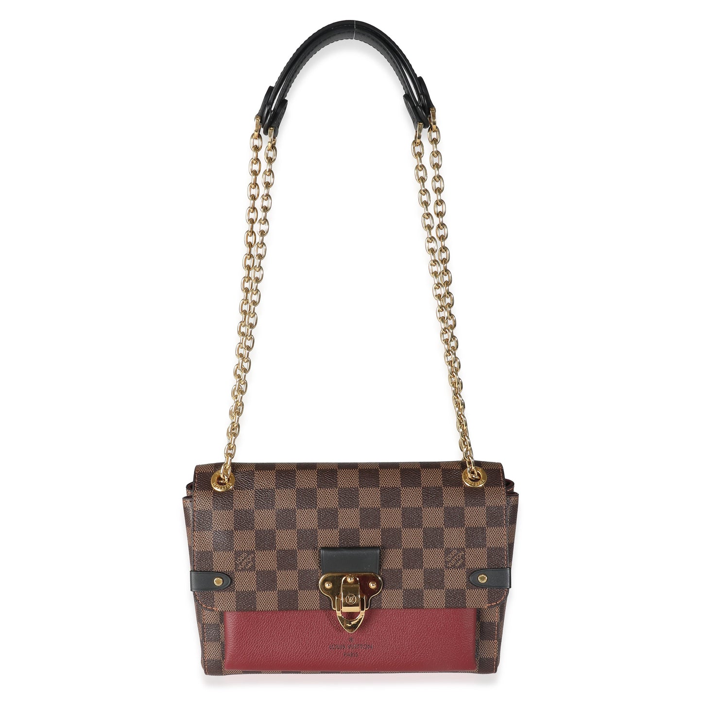 Louis Vuitton Bordeaux Damier Ebene Canvas Vavin PM
