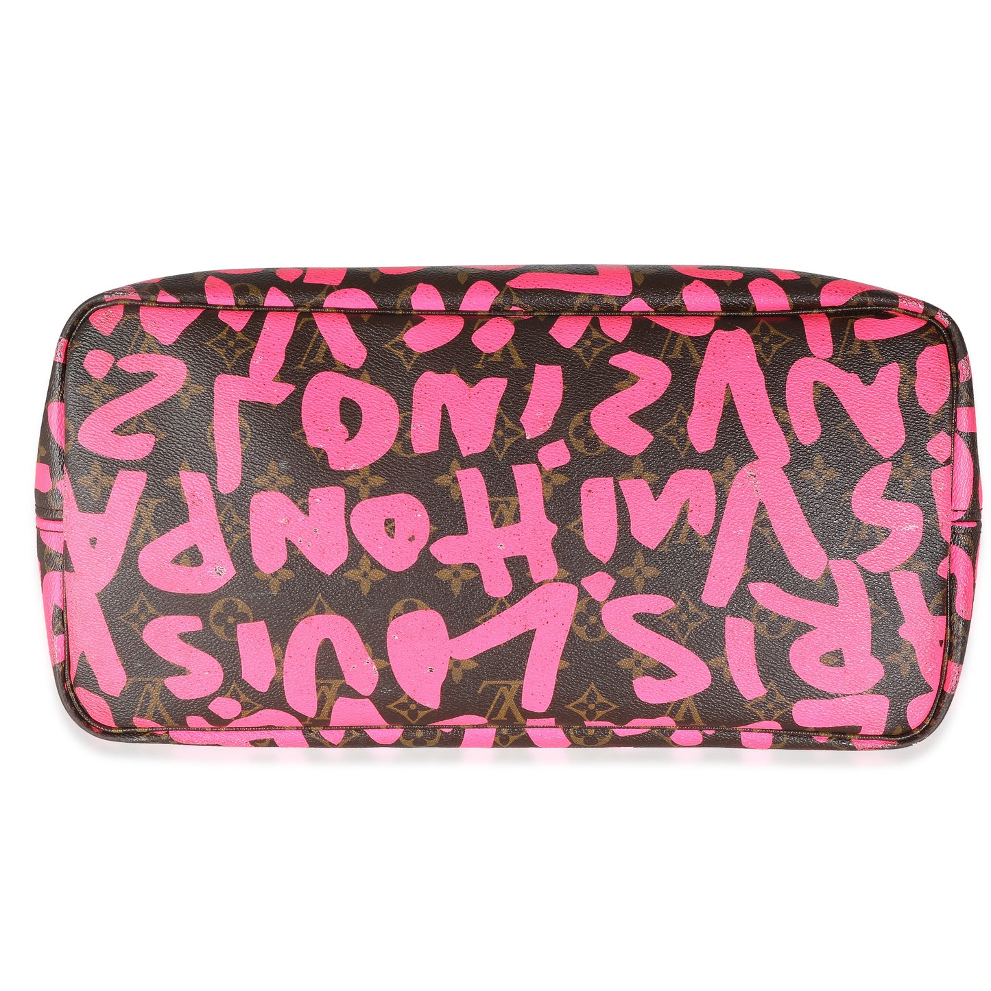 Louis Vuitton Fuchsia Graffiti Monogram Canvas Neverfull GM