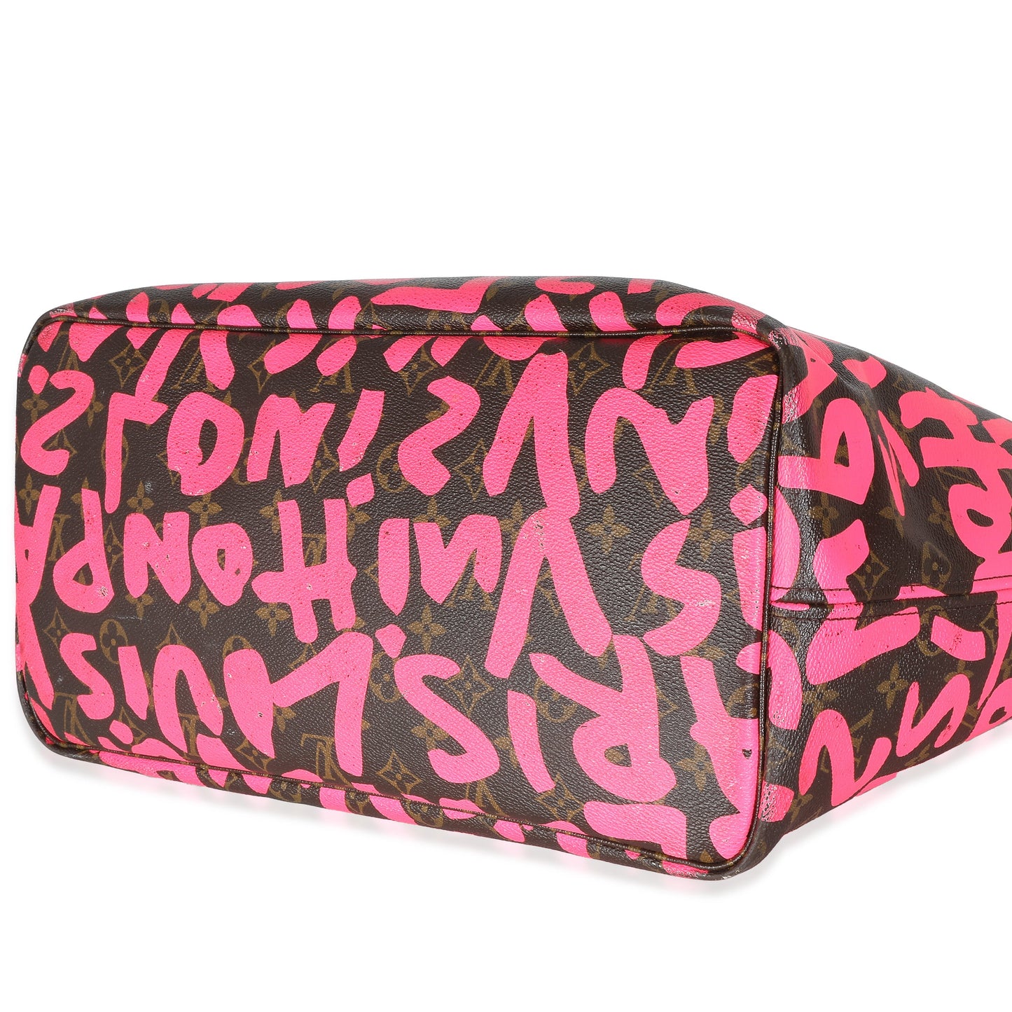 Louis Vuitton Fuchsia Graffiti Monogram Canvas Neverfull GM