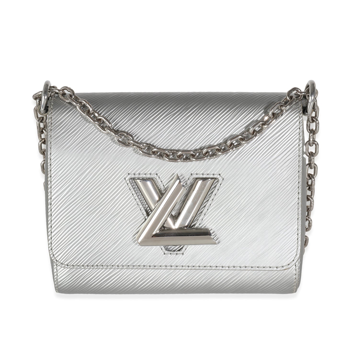 Louis Vuitton Silver Epi Twist PM