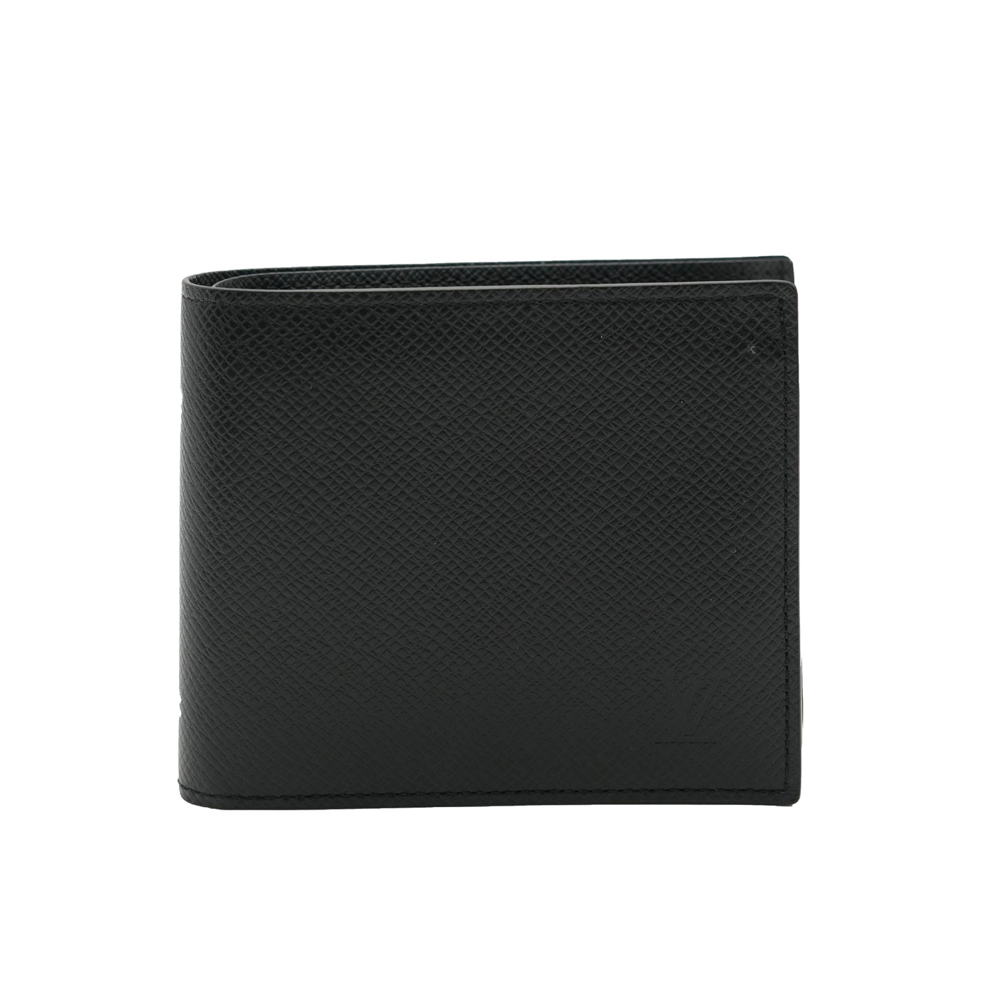 Louis Vuitton Black Taiga Marco Wallet