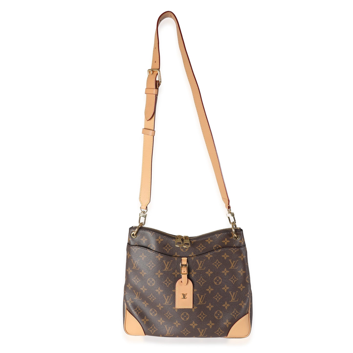Louis Vuitton Natural Monogram Canvas Odeon MM