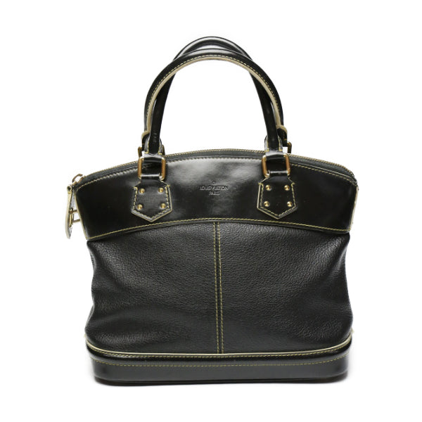 LOUIS VUITTON Handbag M91875 Calfskin Noir (Black) Suhari LockitPM Women