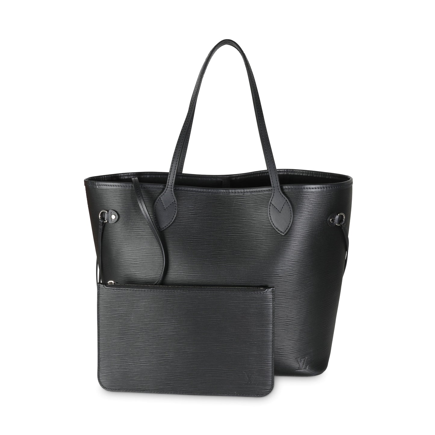 Louis Vuitton Black Epi Neverfull MM