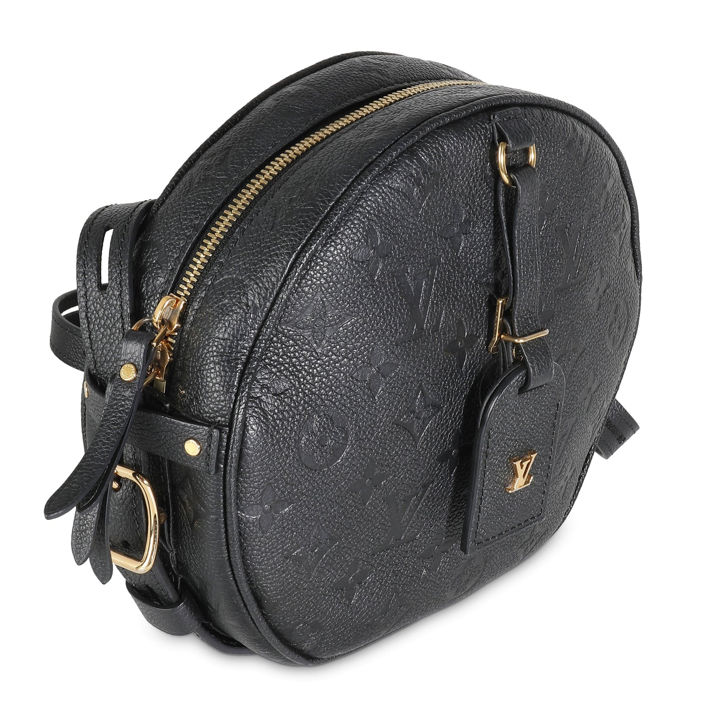 Louis Vuitton Black Empreinte Boite Chapeau Souple MM