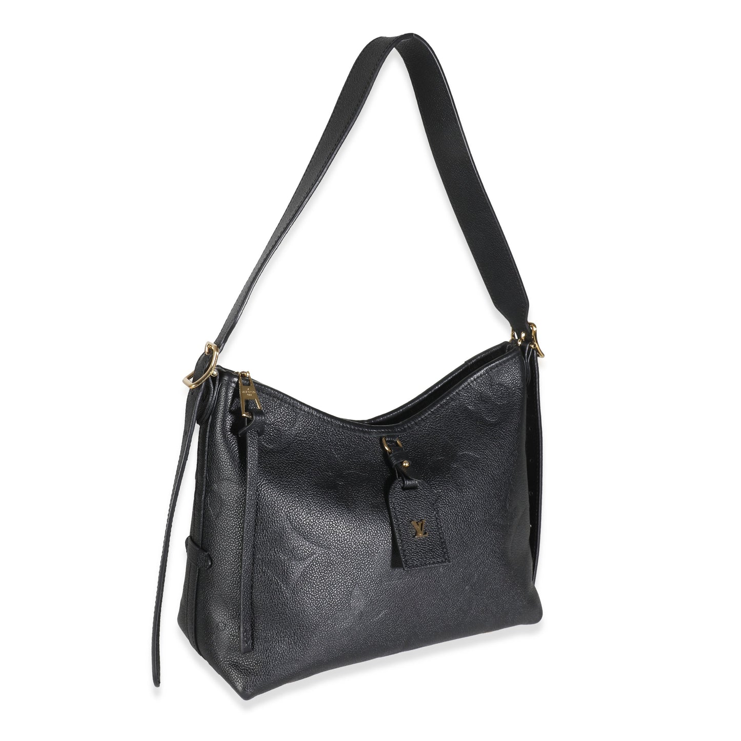 Louis Vuitton Black Giant Monogram Empreinte Carryall PM