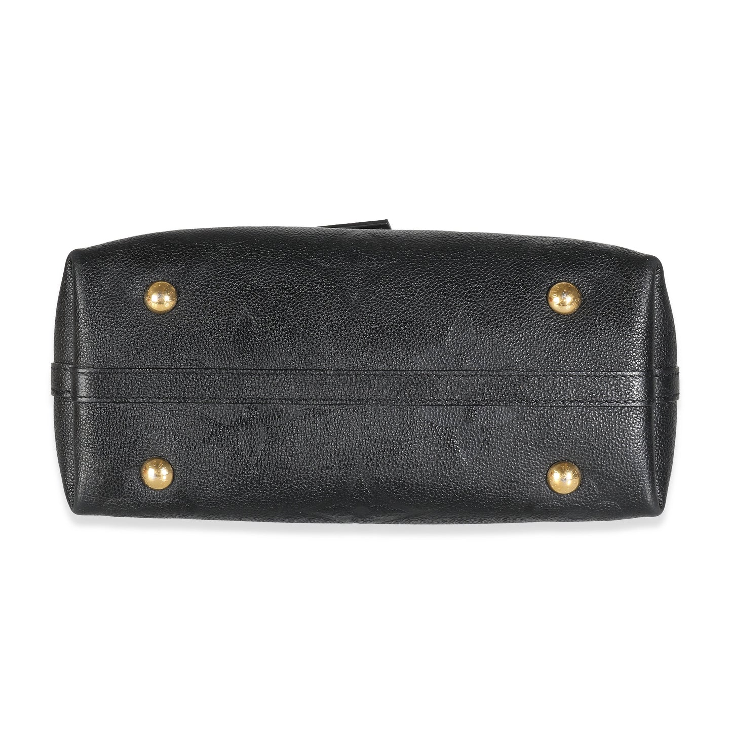 Louis Vuitton Black Giant Monogram Empreinte Carryall PM