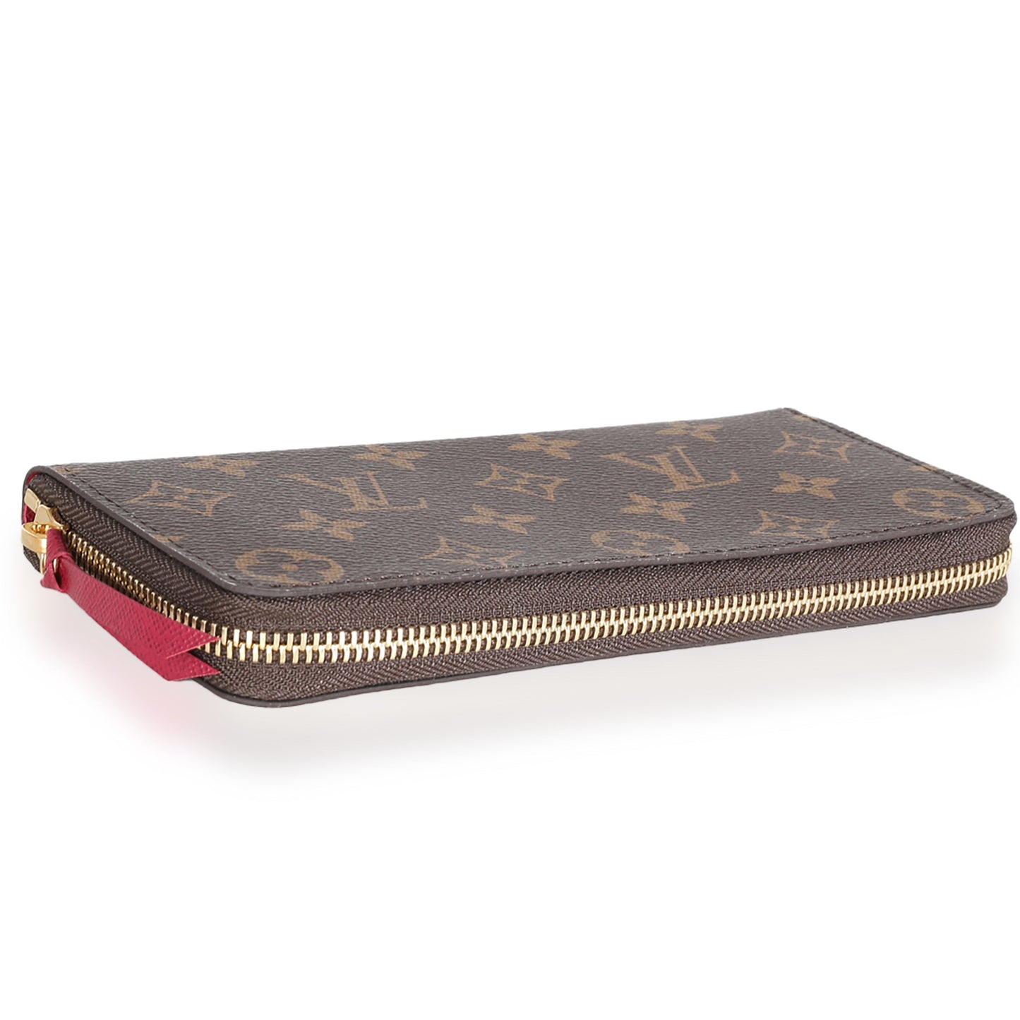 Louis Vuitton Fuchsia Monogram Canvas Clemence Wallet