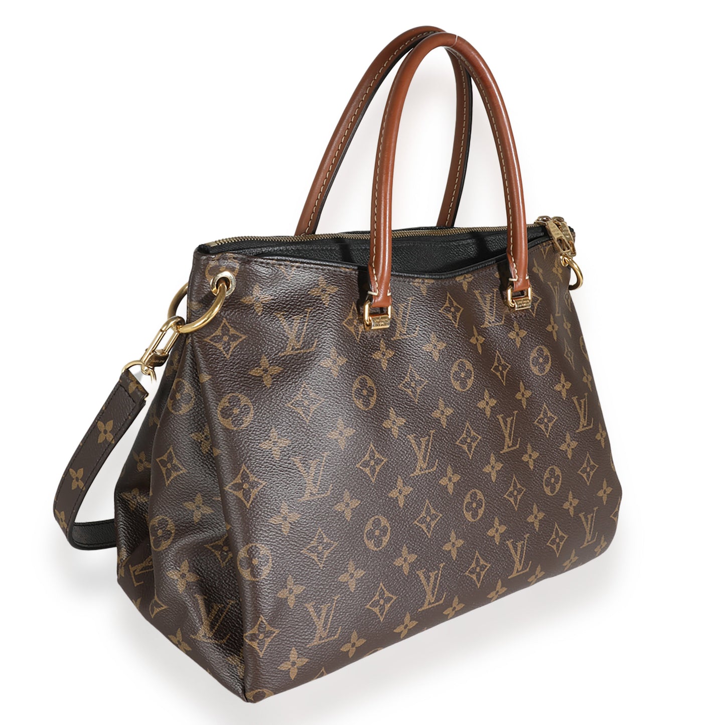 Louis Vuitton Black Monogram Canvas Pallas MM
