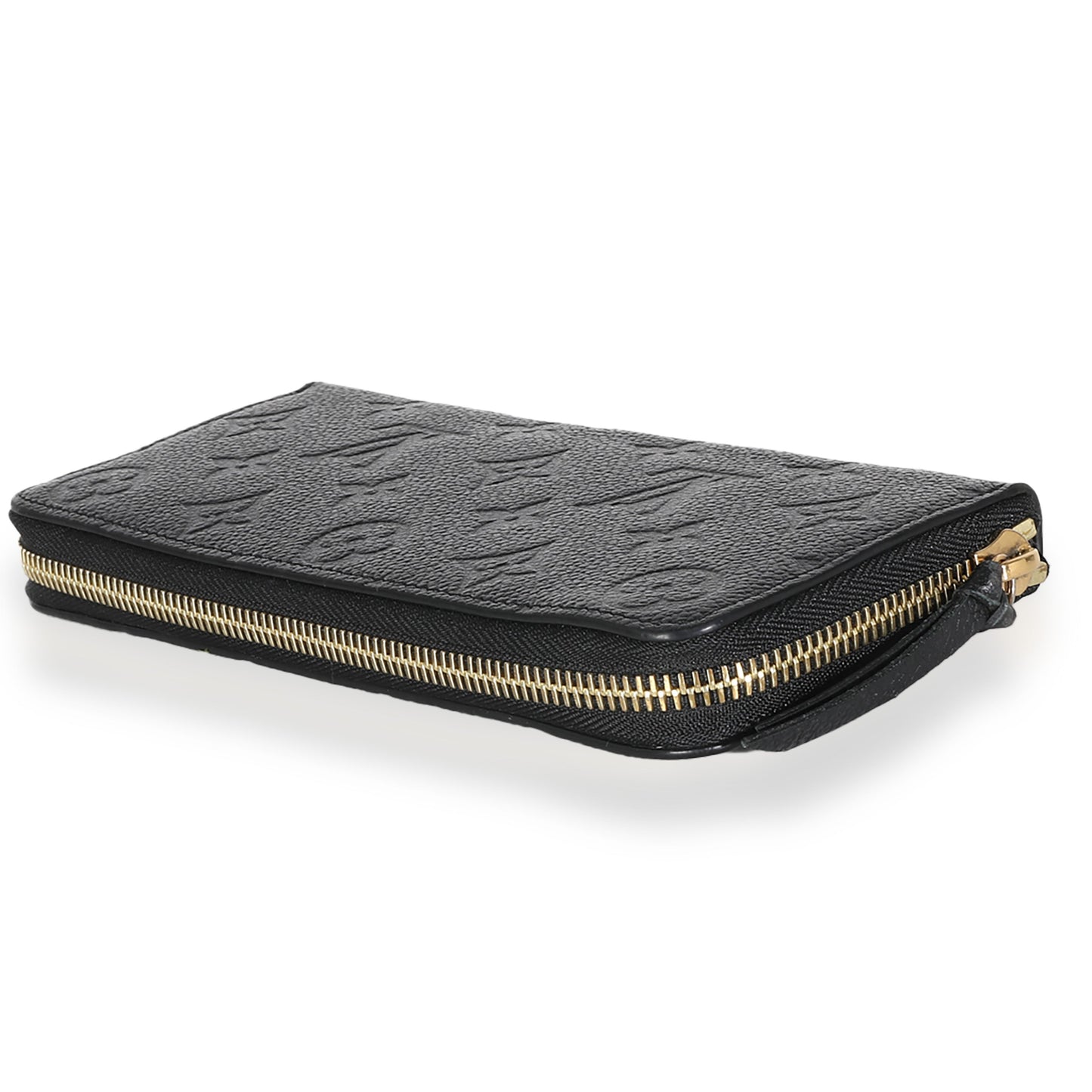 Louis Vuitton Black Empreinte Clemence Wallet
