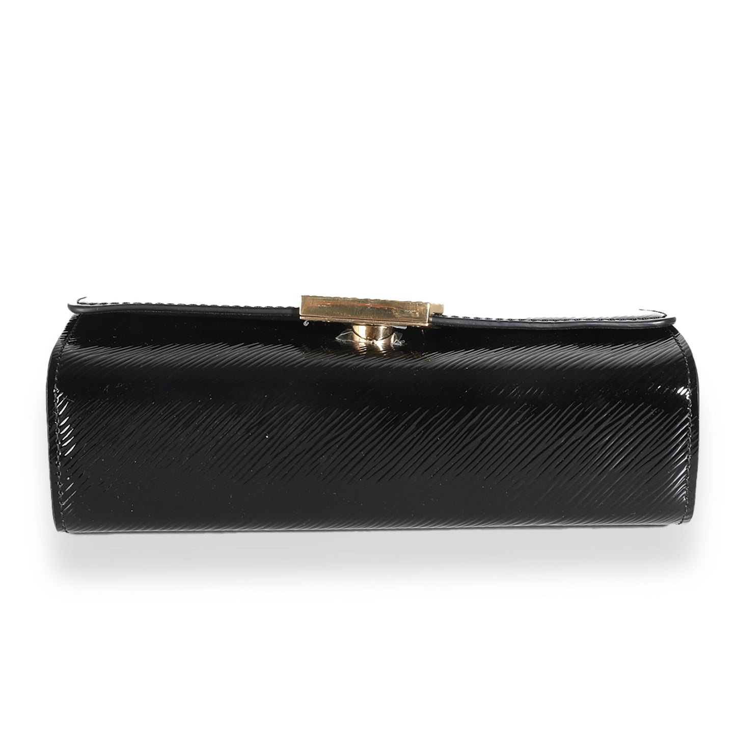 Louis Vuitton Black Epi Patent Pochette Louise