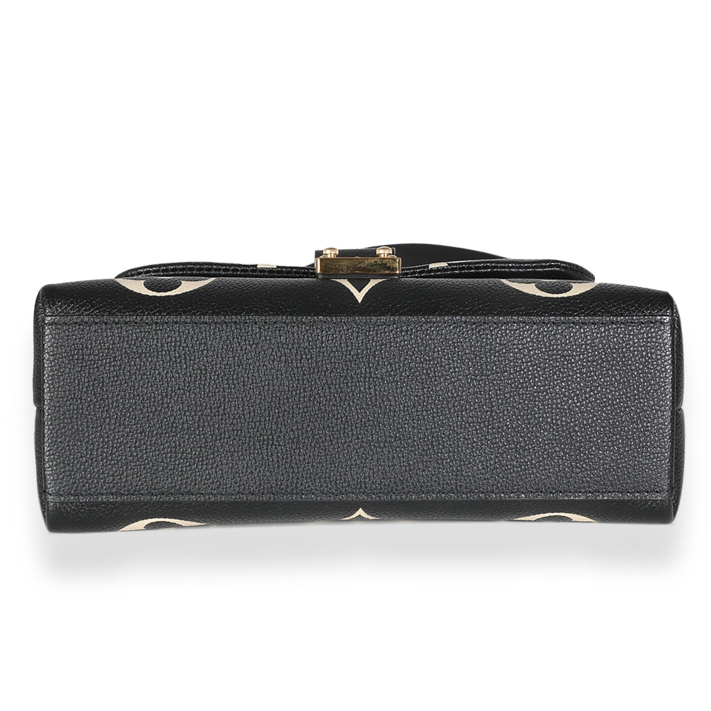 Louis Vuitton Black Beige Giant Empreinte Madeleine BB