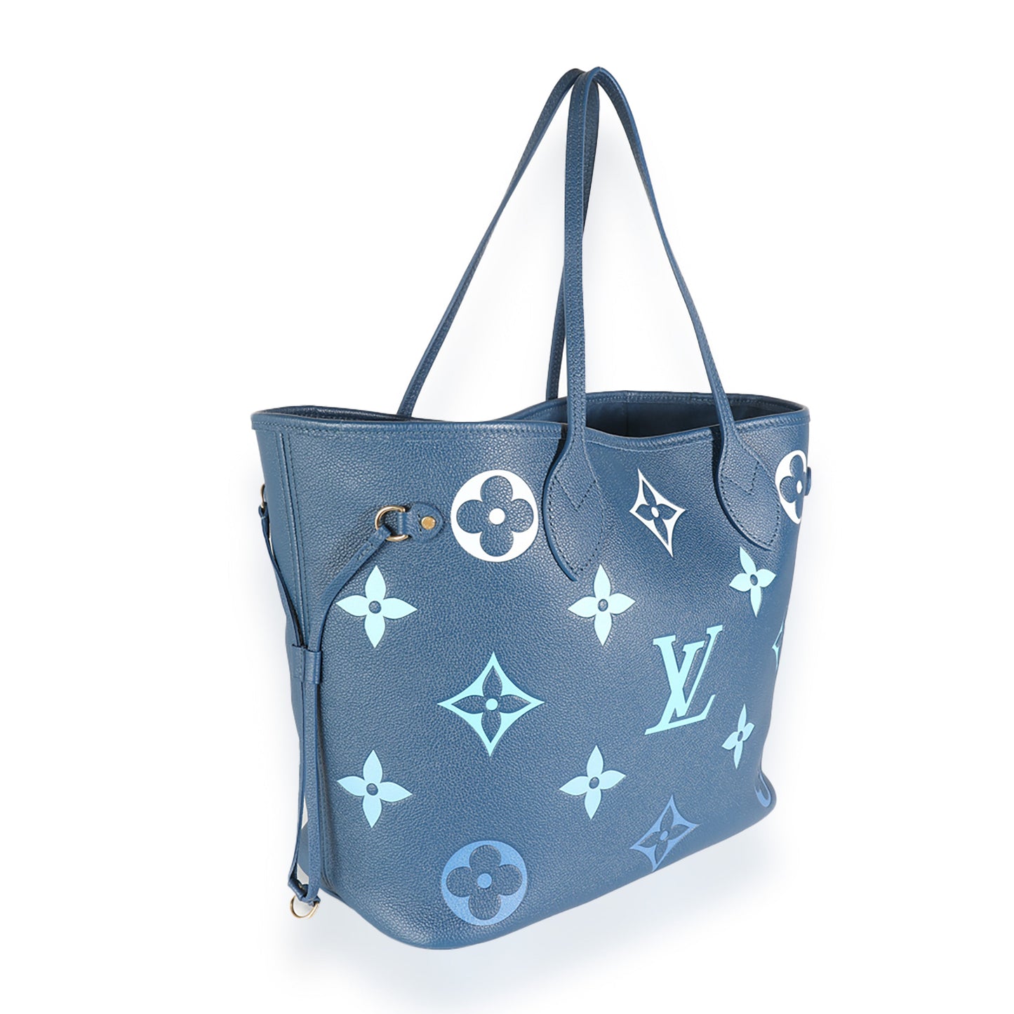 Louis Vuitton Degrade Bleu Monogram Giant Empreinte Neverfull MM
