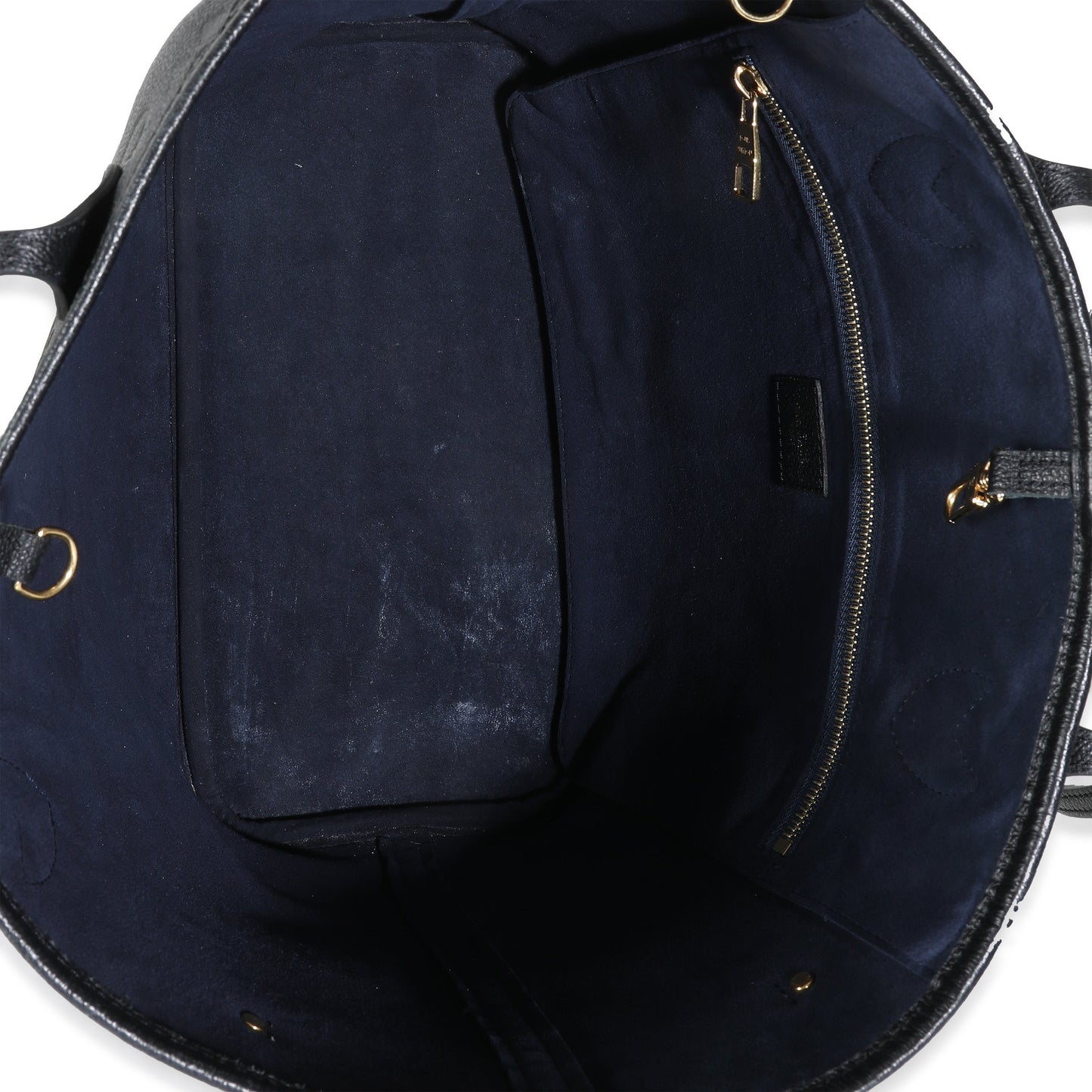 Louis Vuitton Black Monogram Empreinte Neverfull MM