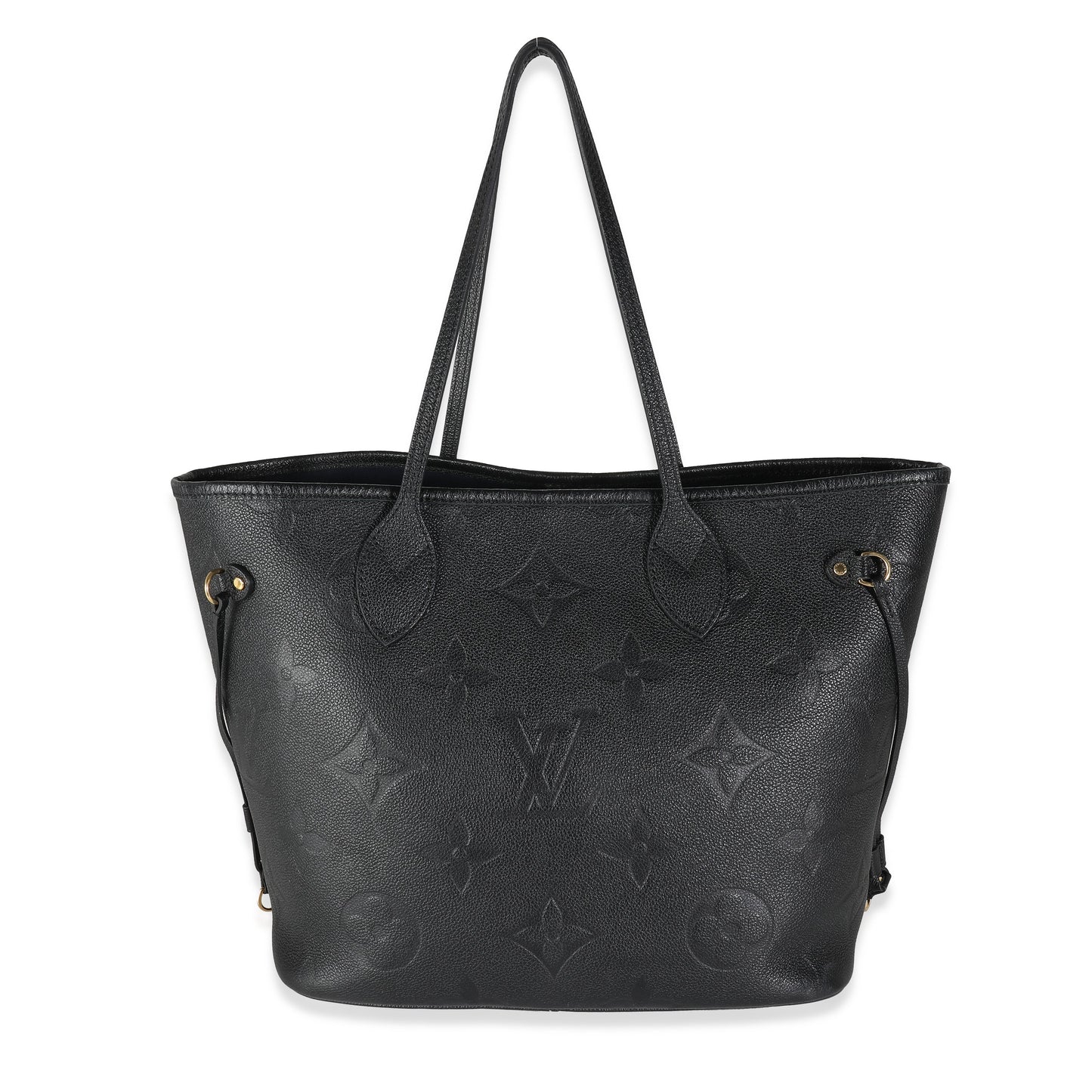 Louis Vuitton Black Monogram Empreinte Neverfull MM