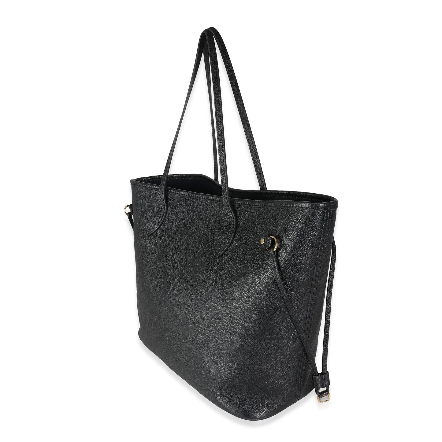 Louis Vuitton Black Monogram Empreinte Neverfull MM