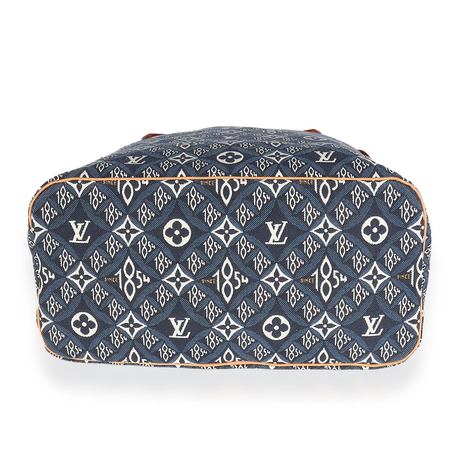 Louis Vuitton Blue Jacquard Since 1854 Neverfull MM