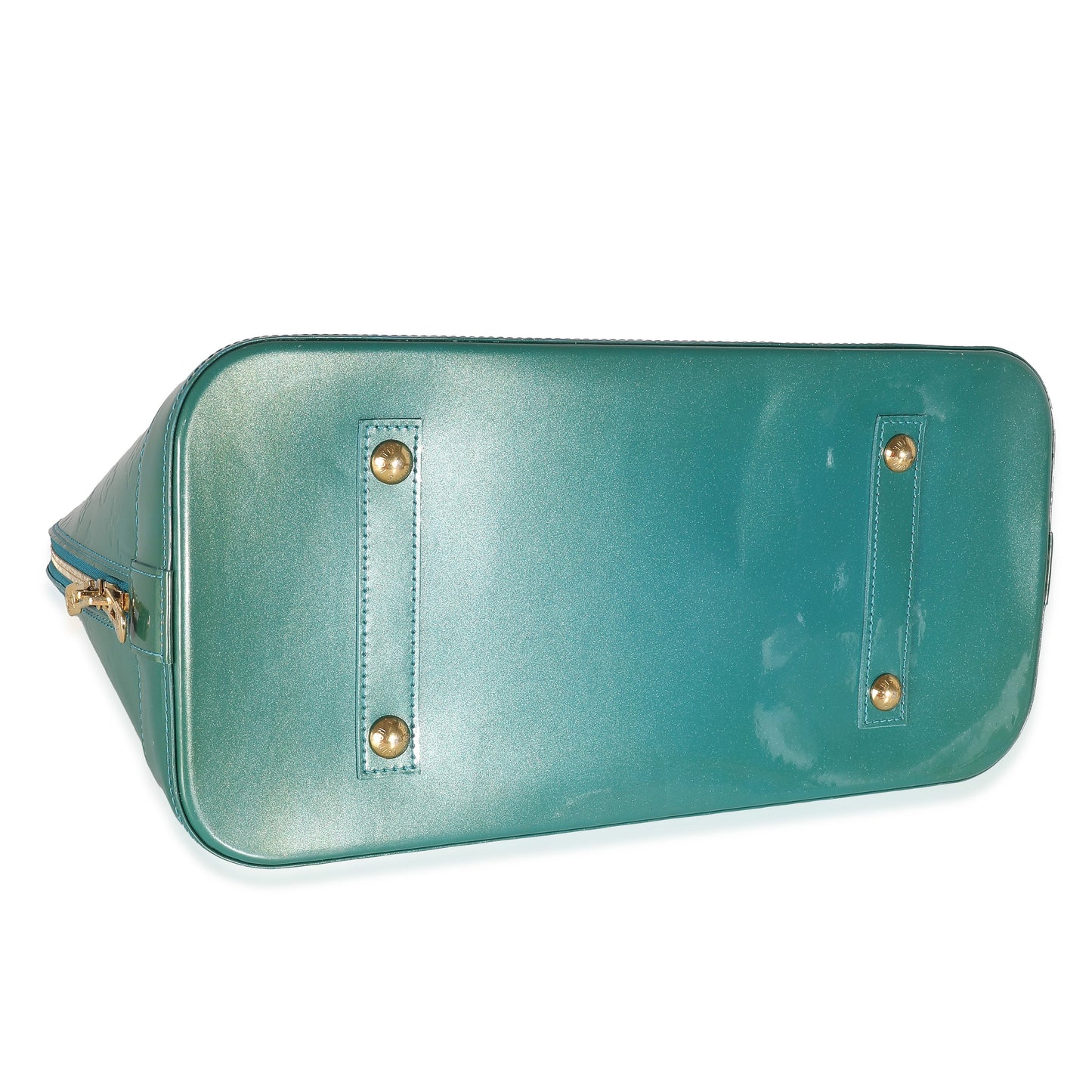 Louis Vuitton Blue Galactic Monogram Vernis Alma GM